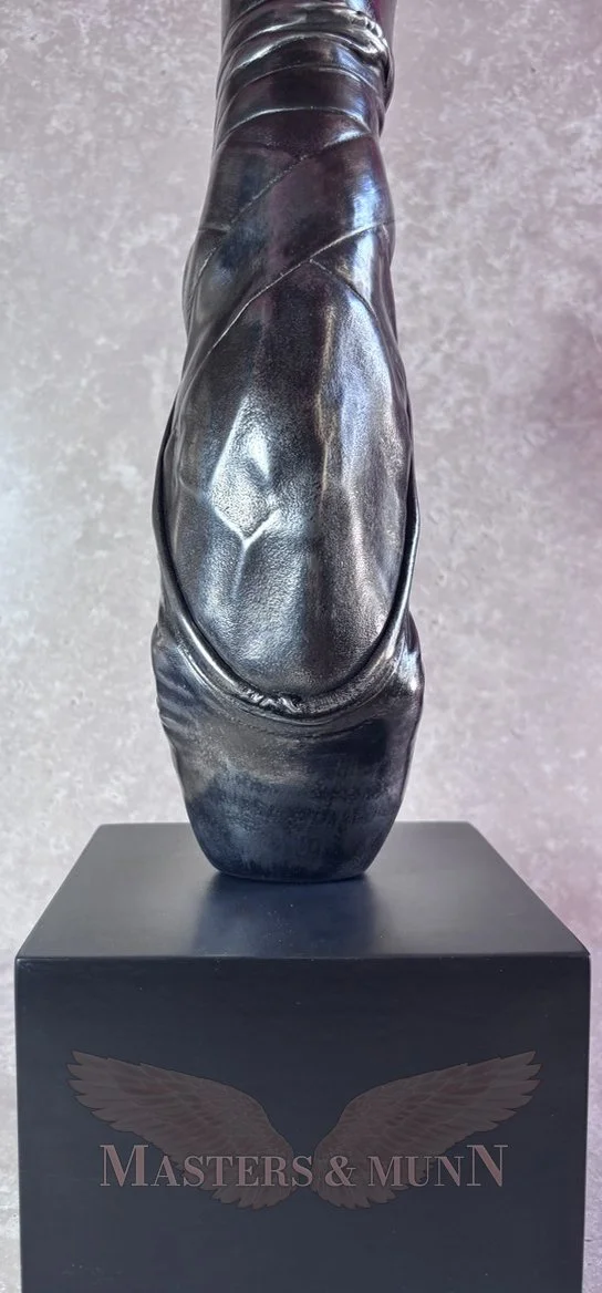 en pointe ballet shoe Masters & Munn lit 4wm.jpg