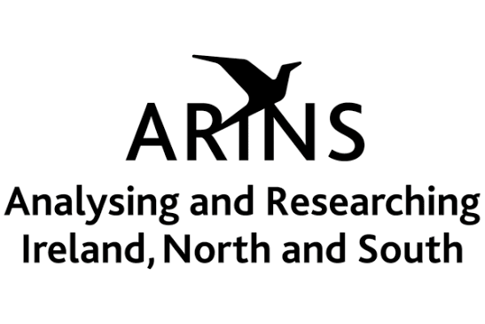 Logo for ARINS, an academic project funded and supported by University of Notre Dame and Maynooth University an organization focused on archiving, research, and scouting in the Repulbic of Ireland and Northern Ireland.