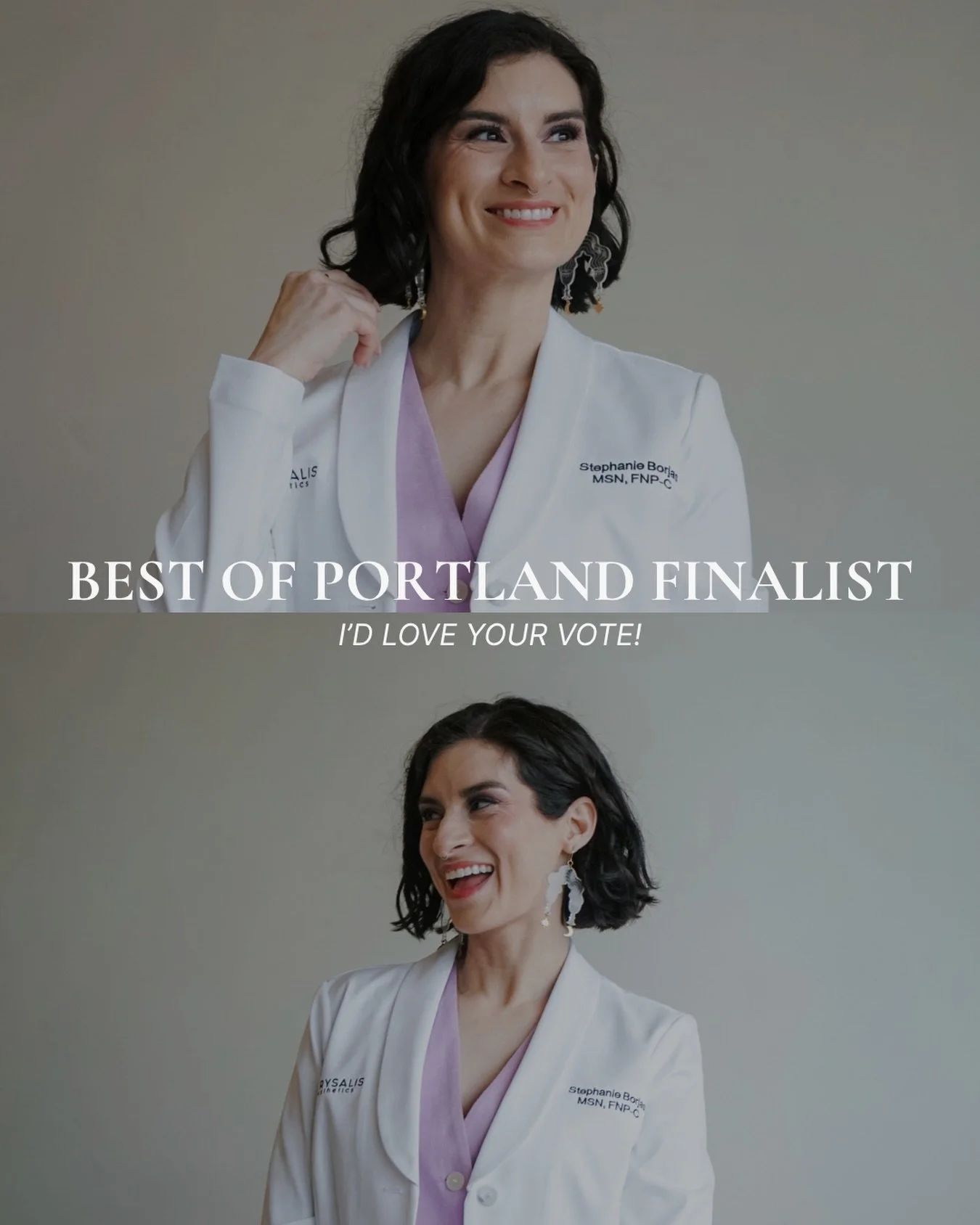 I&rsquo;m so excited to announce that I&rsquo;ve made it to a finalist for @willametteweek Best of Portland.  Two years ago- the day before my birthday - I got the keys to a space on Division, tucked away behind the busy line at @saltandstraw 

Chrys