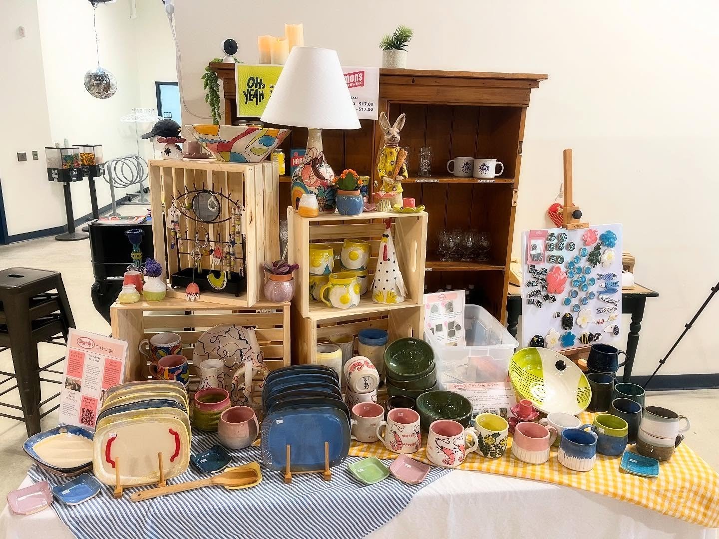 Our set up from @qotn2025 last week .. so much fun, and so many wonderful connections made. 
Already planning our next sale 👀👀&hellip; stay tuned 😇