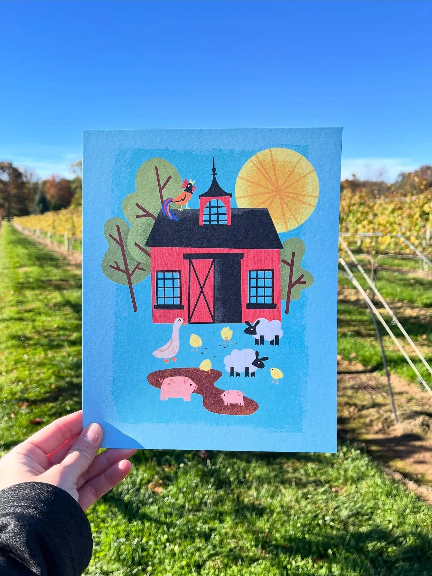 At the beautiful @bishopestatevineyardandwinery with the @thecrafterymarket today amongst the grapes until 3pm today. 
🍁 🍷 🍂