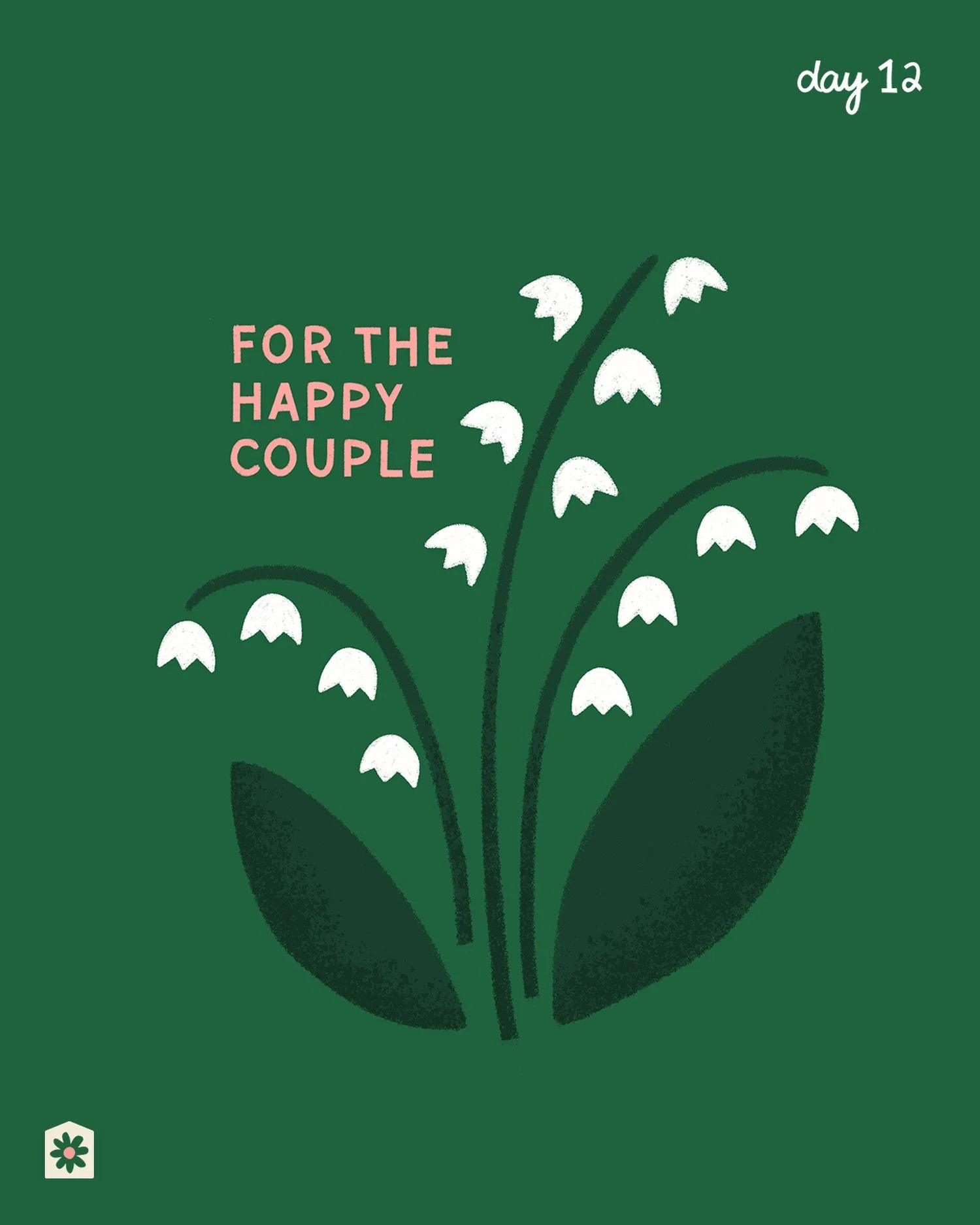 Just some Lilly of the valley wishing happiness to a lovely couple.

Getting back to my 100 Day project 🌼❤️🌿