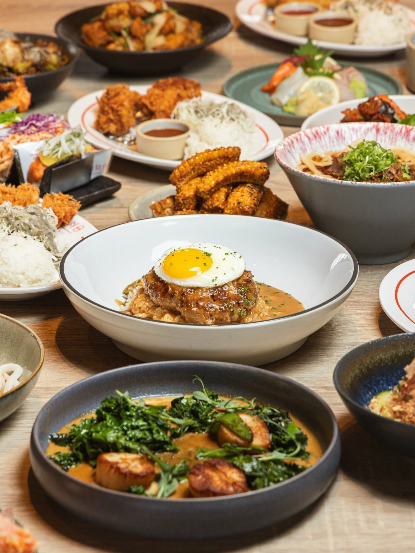 DOMODOMO Hawaii brings together signature kitchen dishes from across the DOMO Hospitality family @domohospitality &mdash; for example, fan-favorites from our sister brand @konban_nyc &mdash; to create a unique, cross-brand menu experience.
