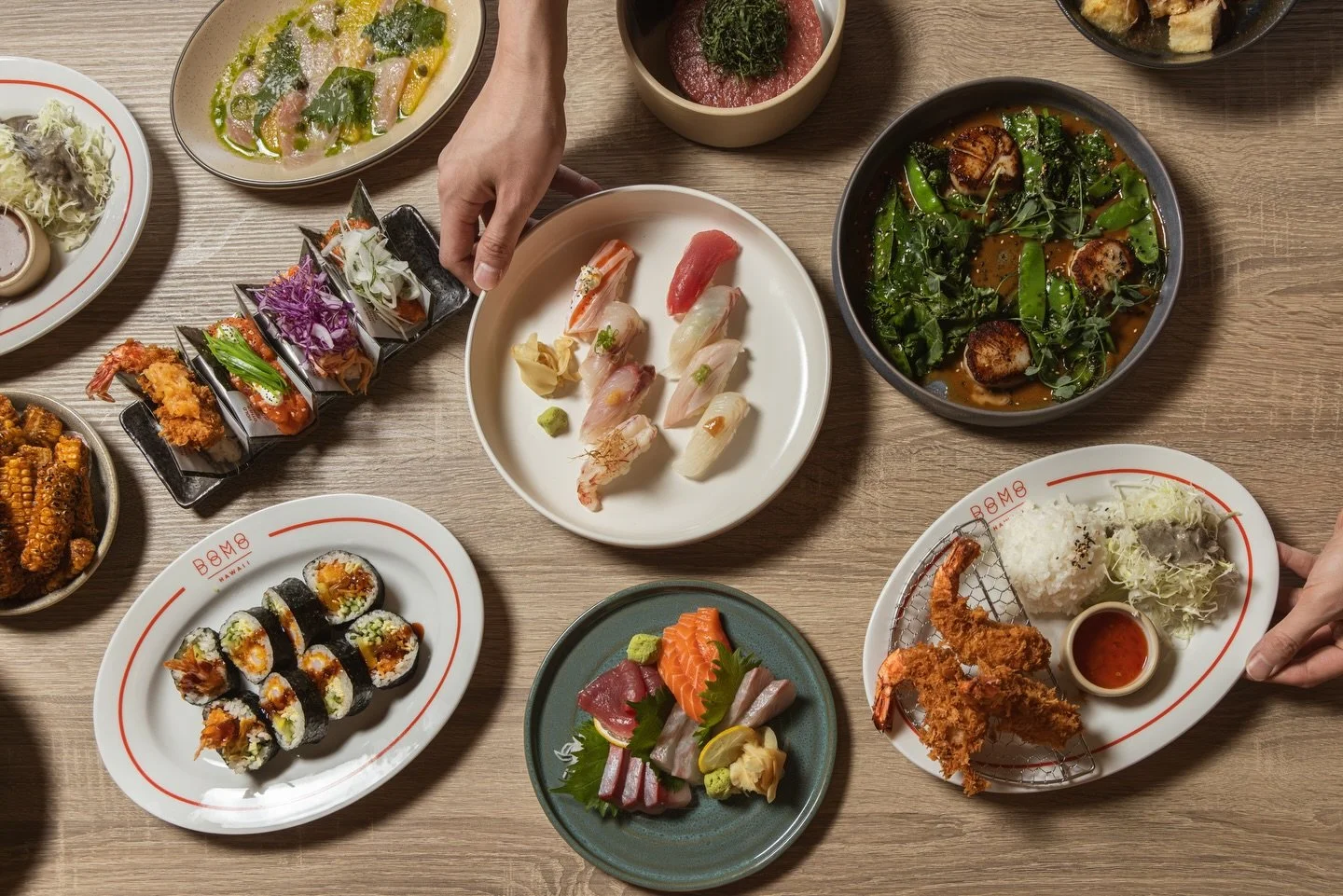 Yesterday may have been all about turkey&hellip;
But today? Come reset with fresh sushi, sashimi, and handrolls at DOMODOMO Hawaii. 🐟🌊
We&rsquo;re open for lunch &amp; dinner &mdash; see you soon!