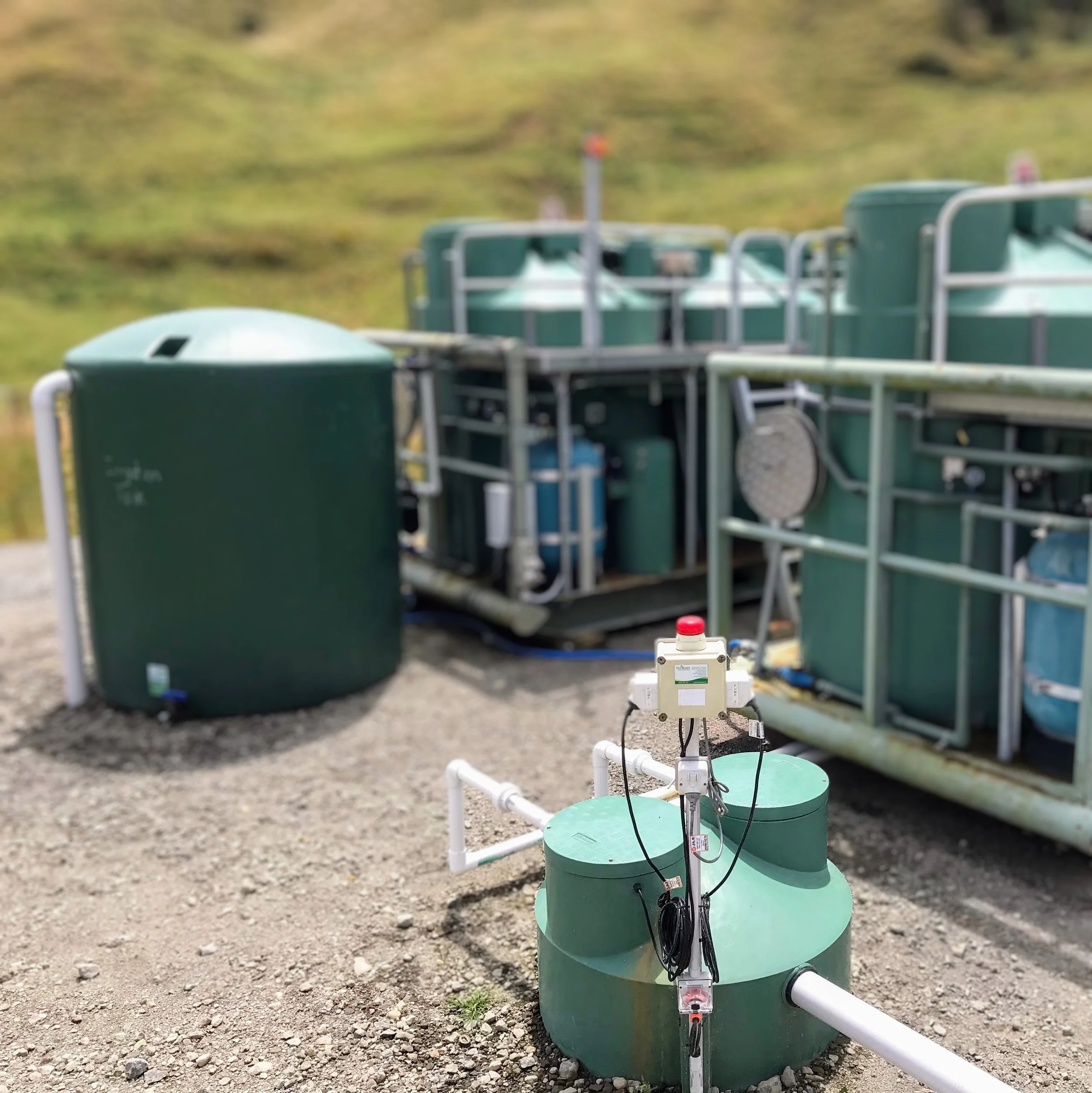 Onsite Wastewater Treatment and pump station