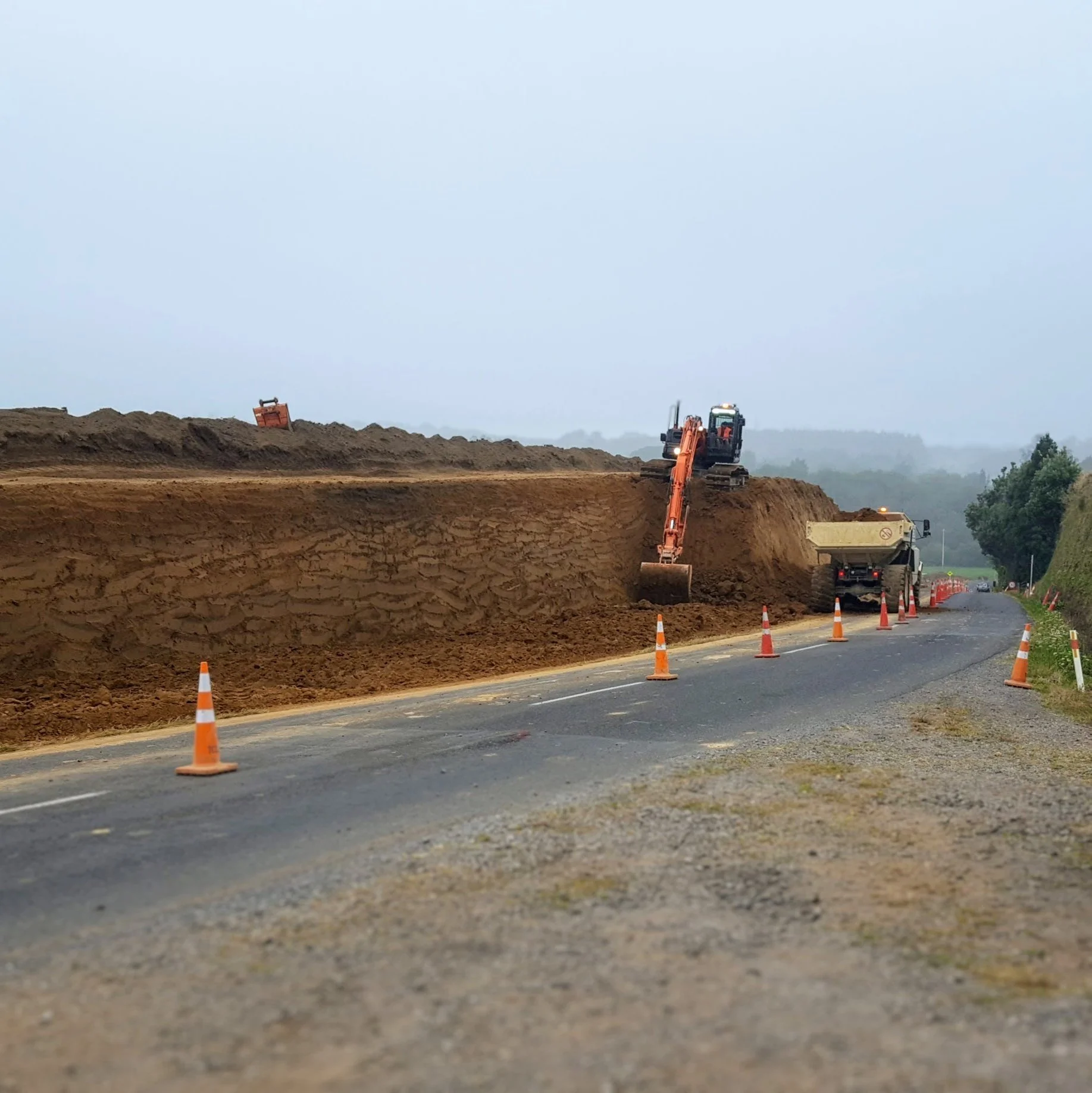 Road Improvements Widening and Bulk Earthworks