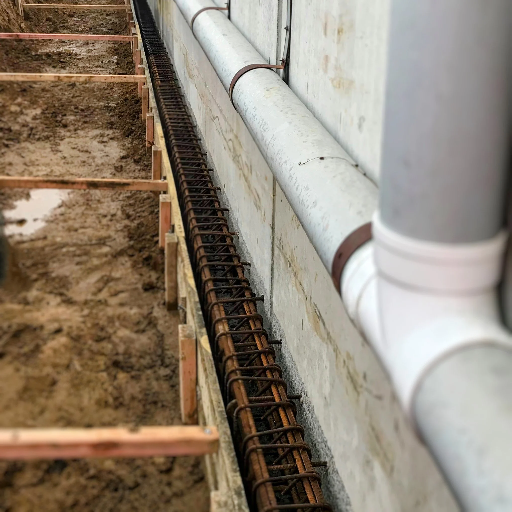 Earthquake strengthening of storage warehouse