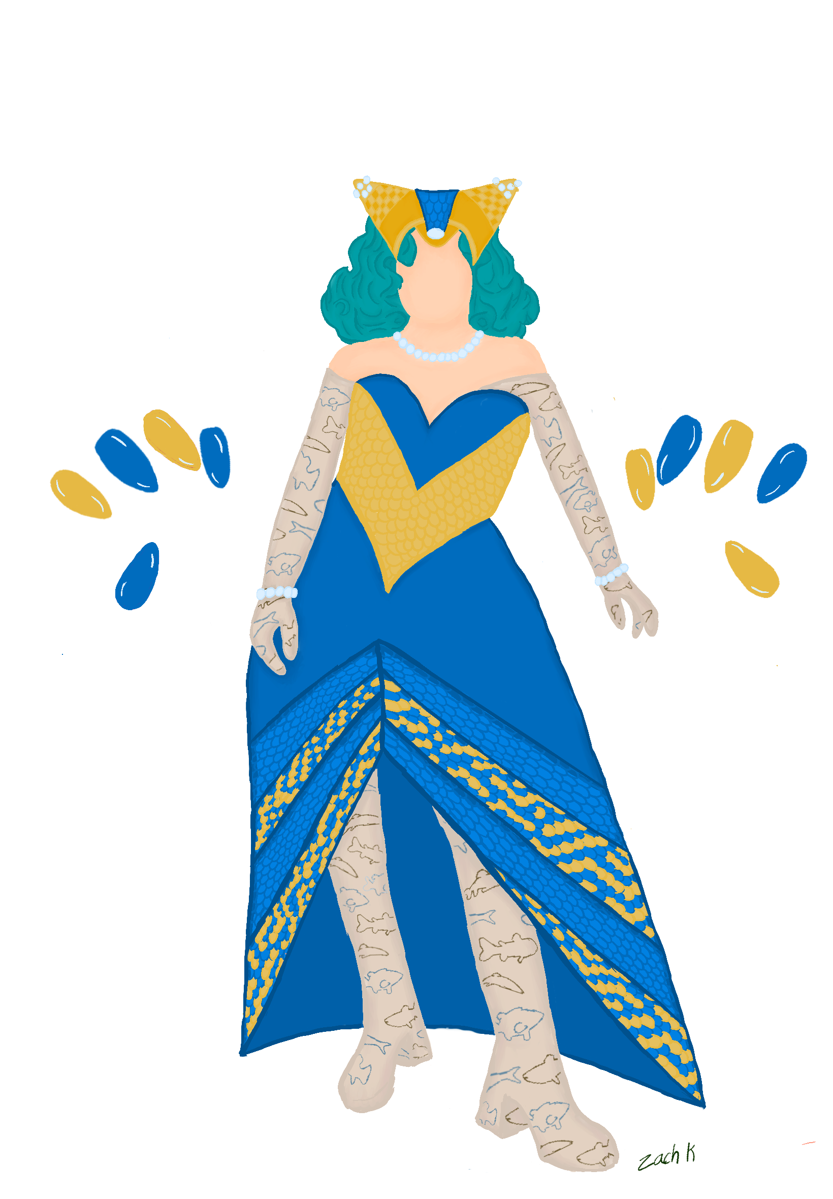 Inspired by the promo theme of Rupaul's Drag Race season 17: Water