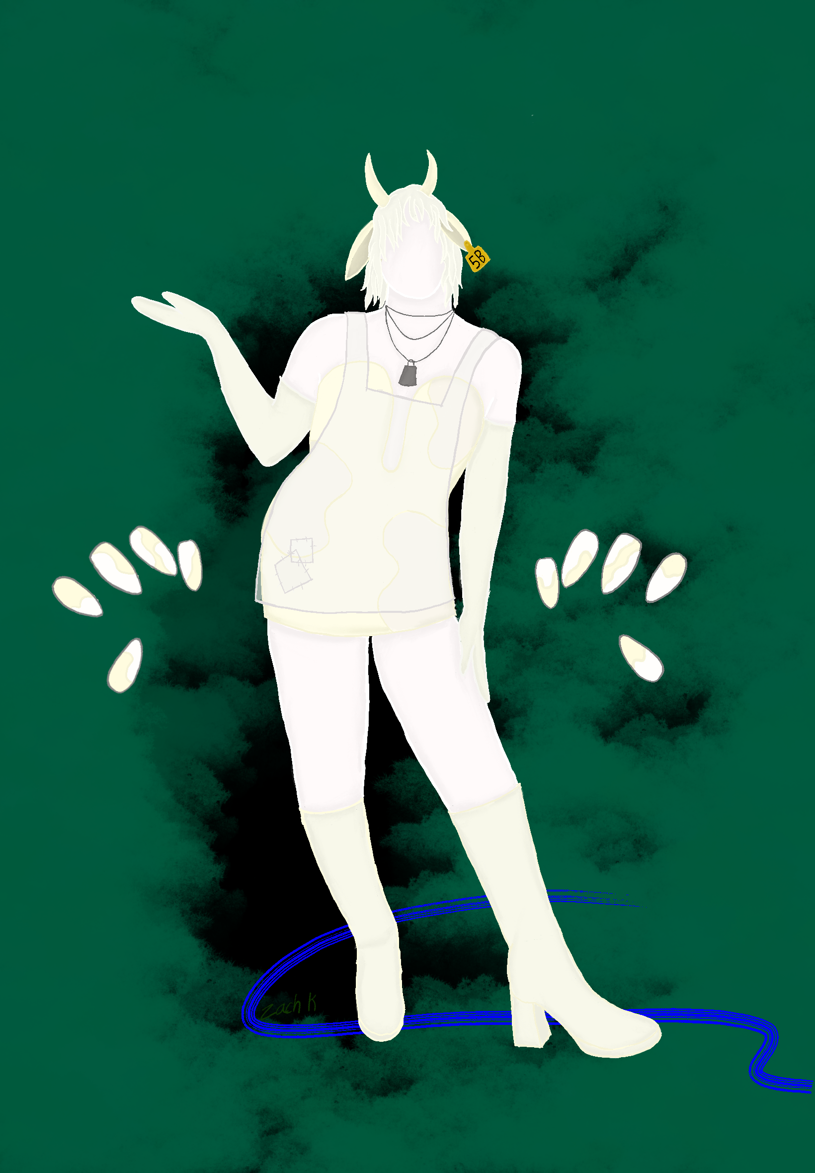 inspired by Milky White from Into The Woods