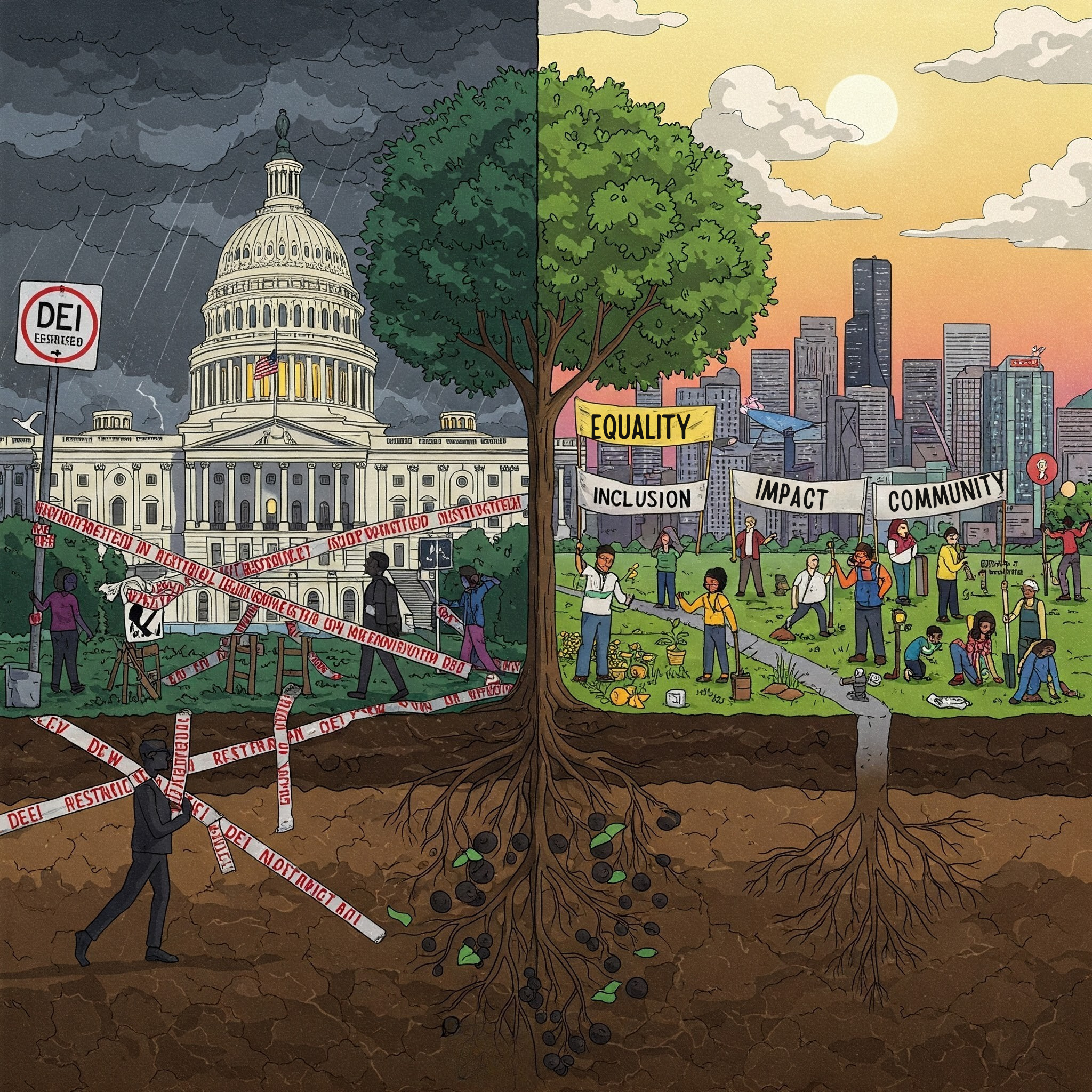 The Paradox of Progress: DEI in the Nonprofit Sector Amid Federal Rollbacks
