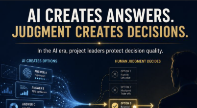 Answers Are Easy. Judgment Is Knowing Which Answer Is Right.