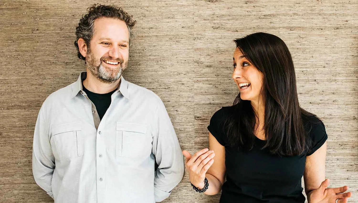 Todd True and Christina Geist.