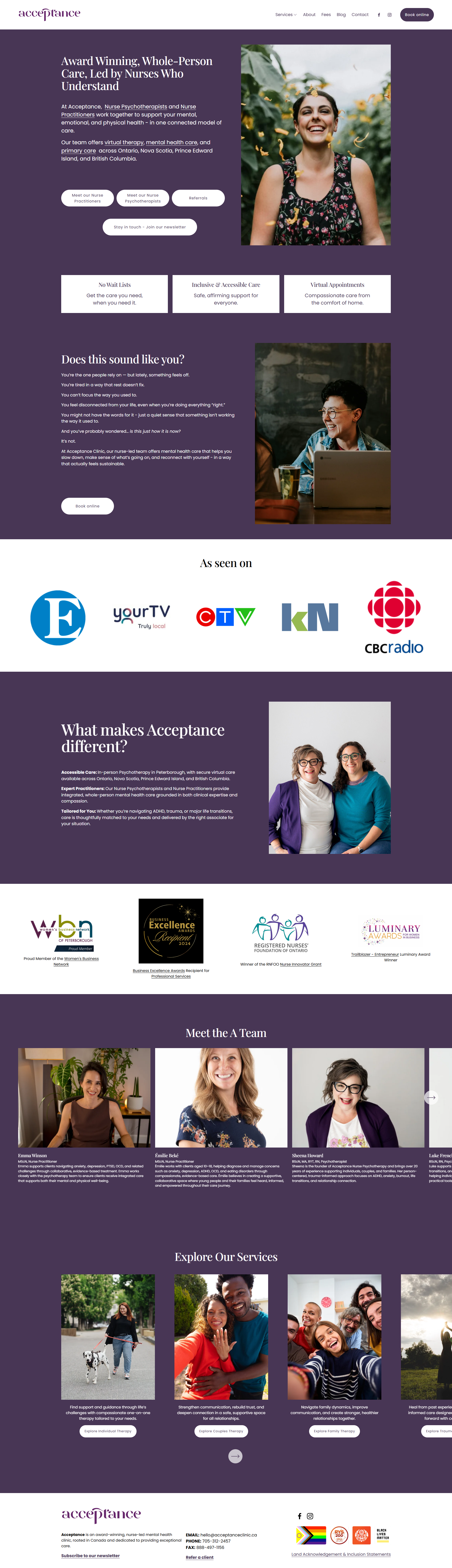 Acceptance Clinic
