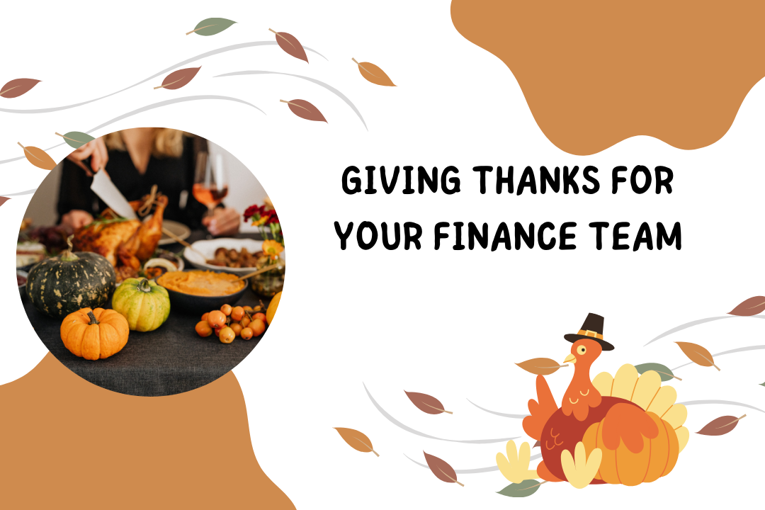 Giving Thanks for Your Finance Team