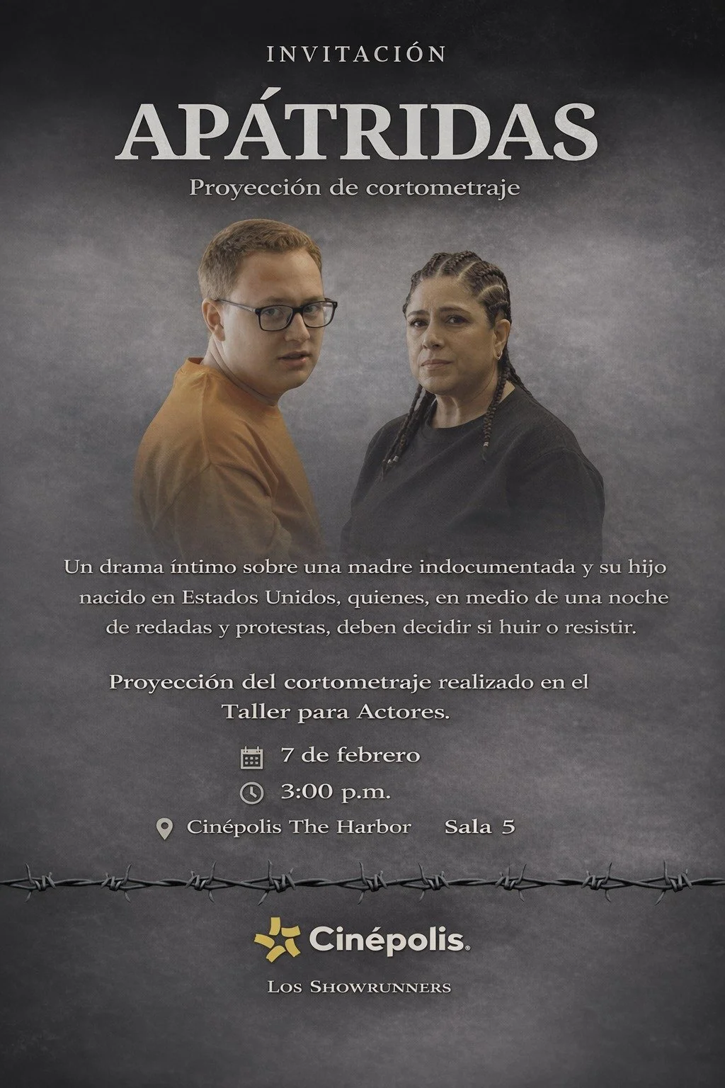 Apátridas en Cinépolis