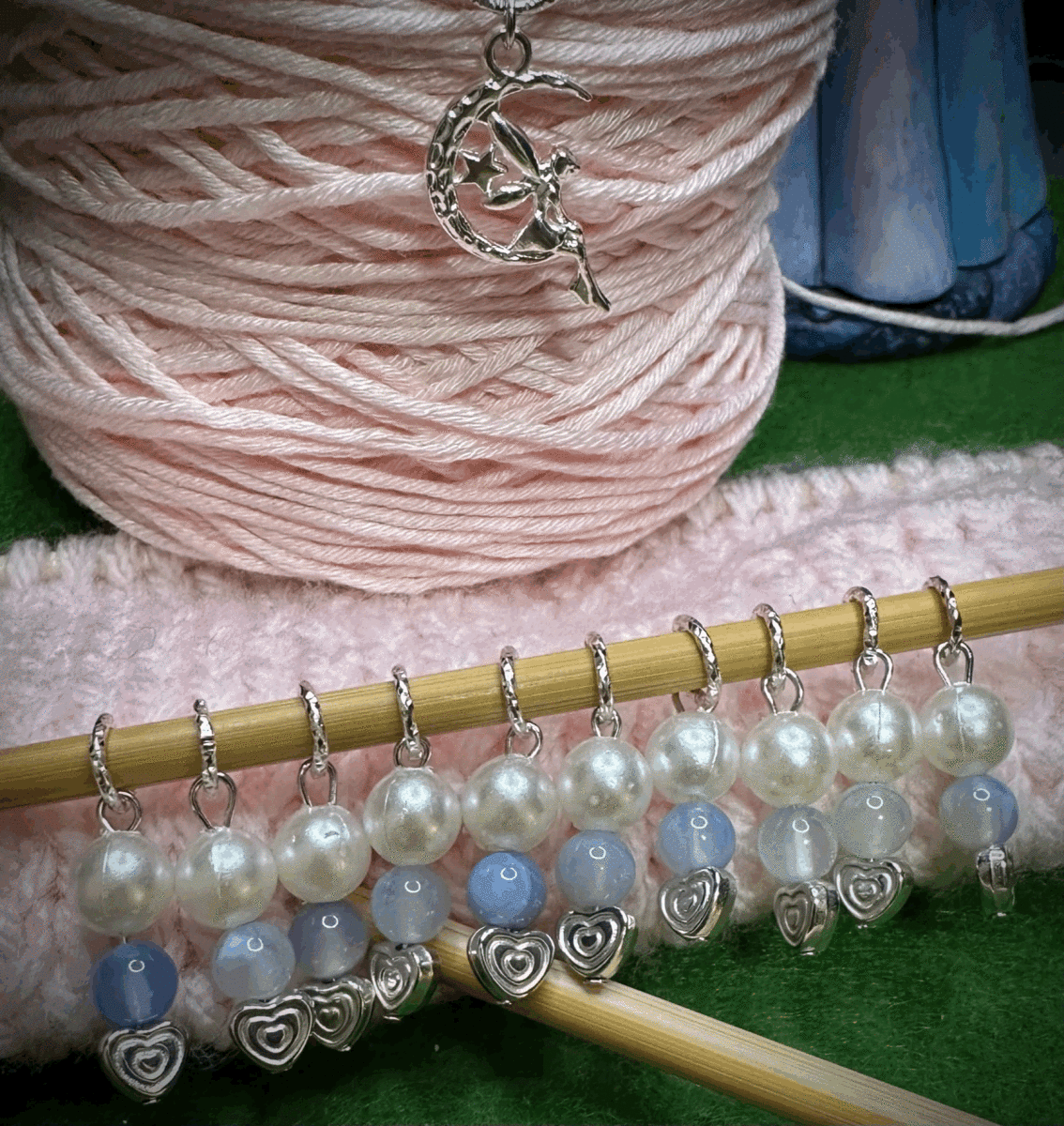Water Sprite Stitch Marker Set (10) - Fairy Chains