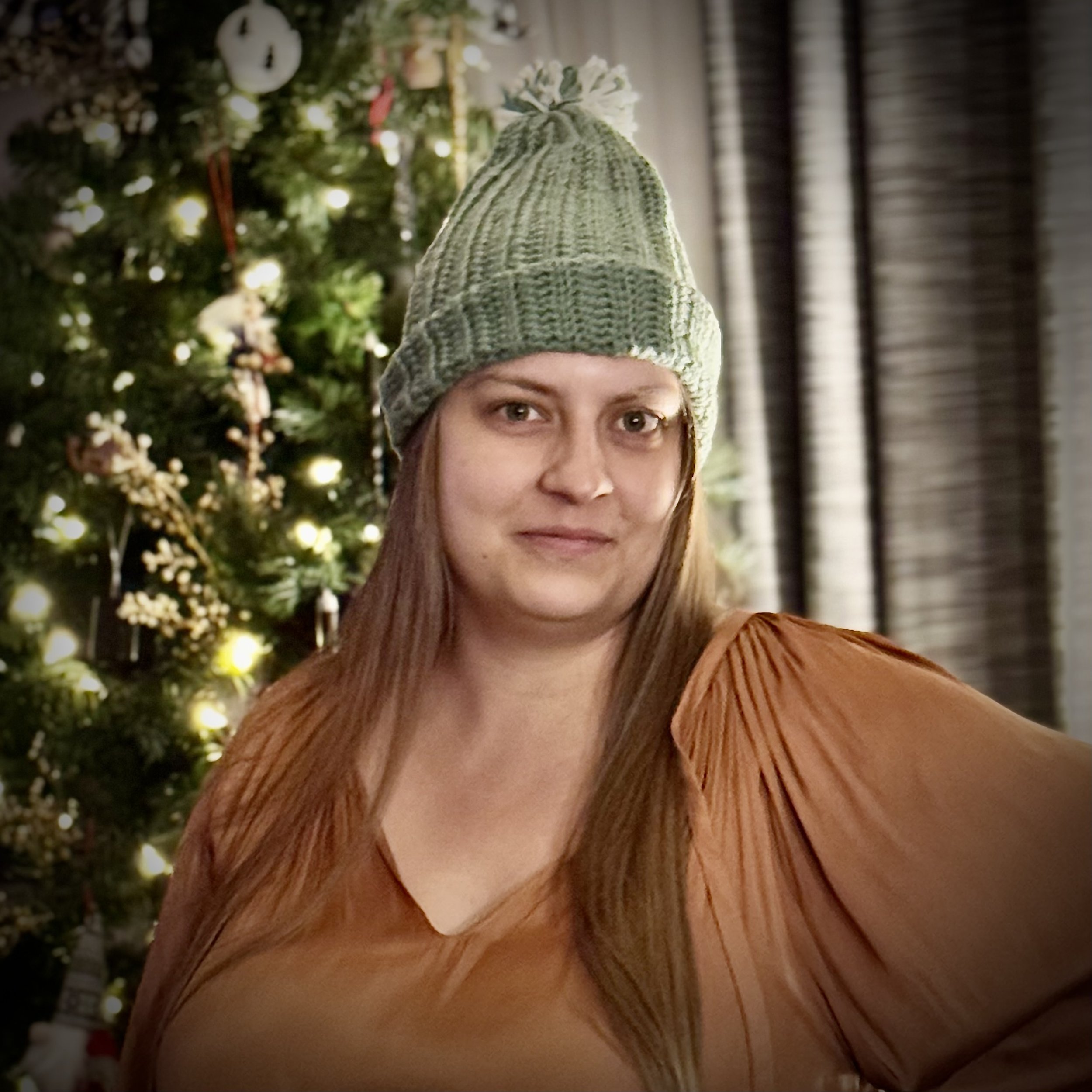 Adult Crochet Beanie - Green (Medium) - Fairy Chains