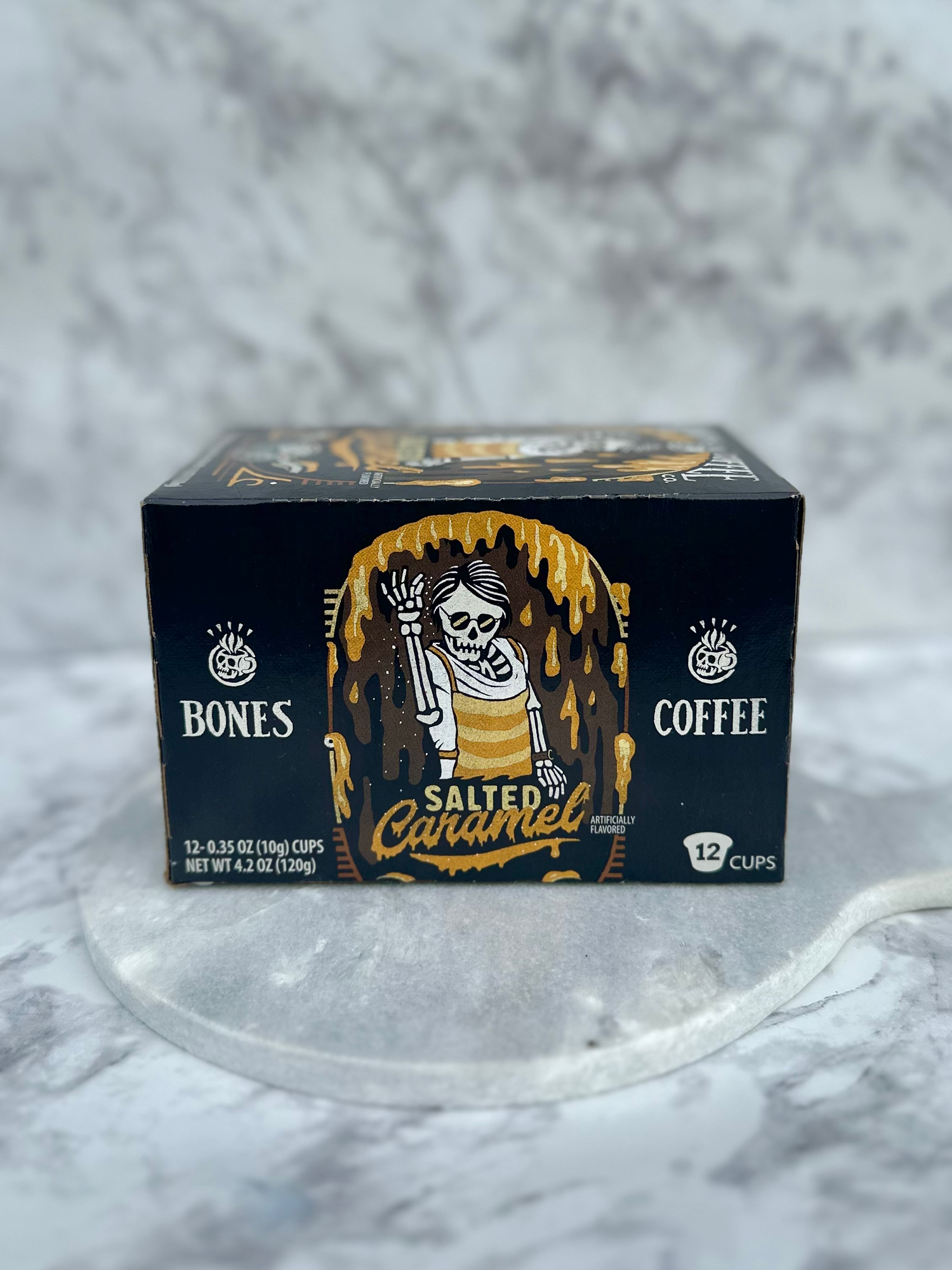 Bones Coffee Company - Salted Caramel cups  butchershopwv