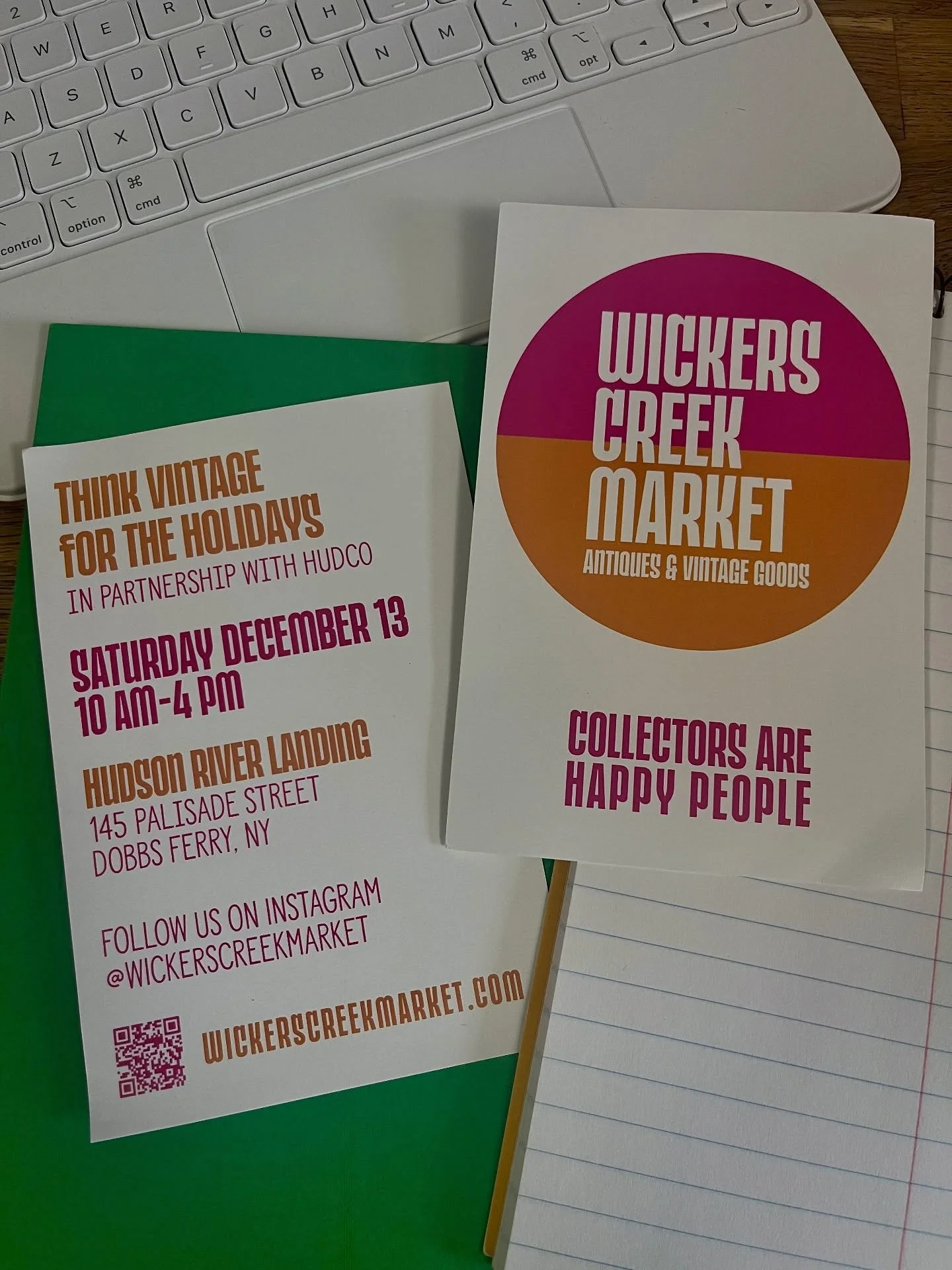 Hey Wickers Creek Market community, great news!
We&rsquo;ve been offered the opportunity to bring our market indoors on Saturday, December 13th at THE coolest indoor space in the Rivertowns: @hudco.co at Hudson River Landing (145 Palisades St. Dobbs 