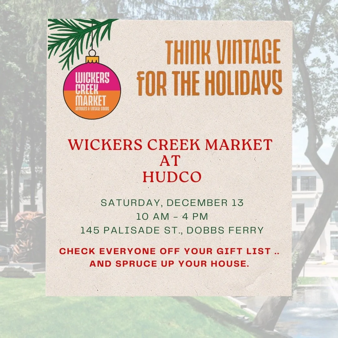 At Wickers Creek Market we hope that you are thinking vintage for the holidays &hellip; 

Jodi, from @_justblythe, says &ldquo;A vintage gift says, I know you, I see you, and I found something as unique as you are!&rdquo; 

Who will you be shopping f