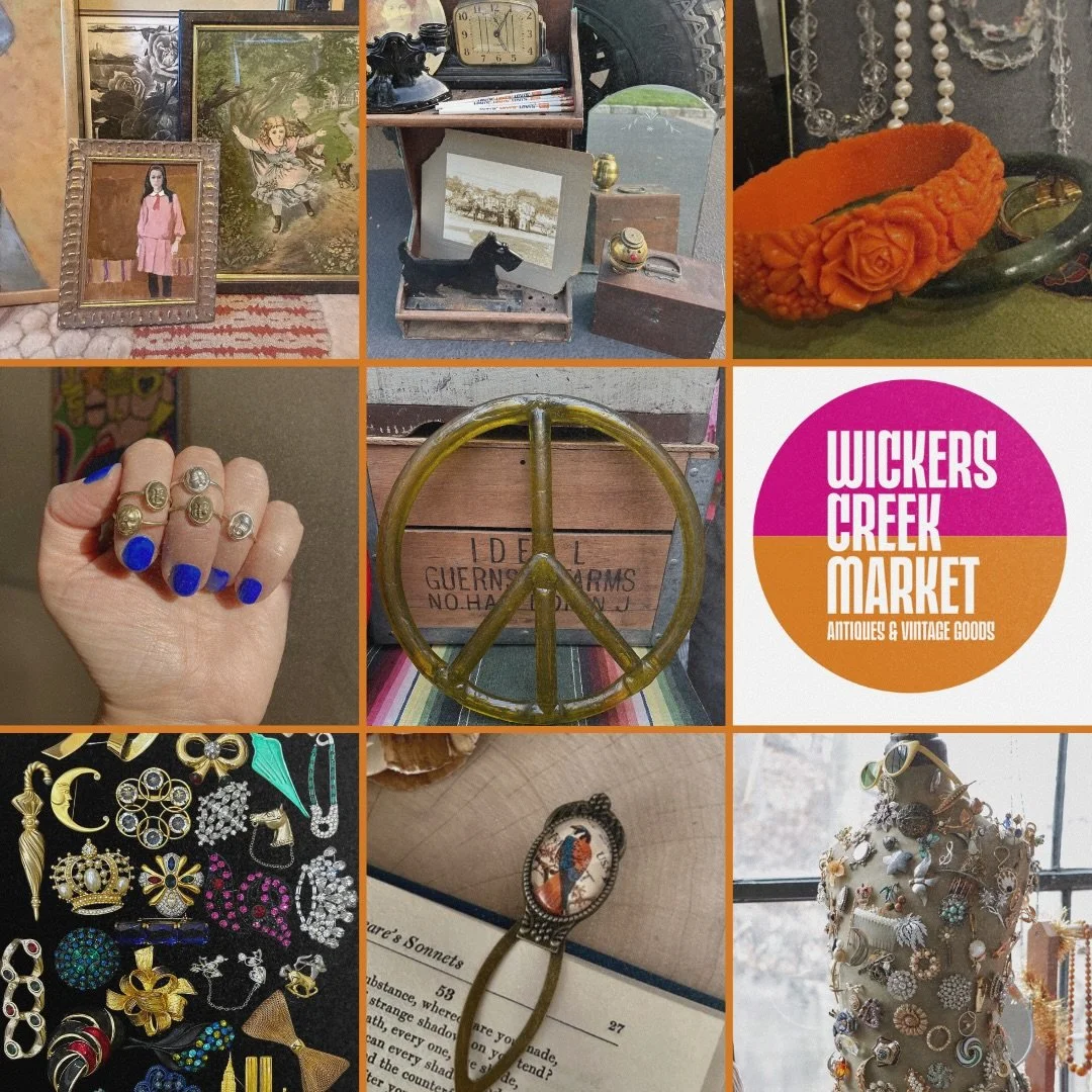 Wickers Creek Market vendors truly love the hunt. 

Join us and be part of the find.

Spend the day connecting with community &amp; soaking in the beautiful riverside setting. 

Sunday, April 19 
10 AM &ndash; 4 PM Dobbs Ferry Waterfront Park

#wicke