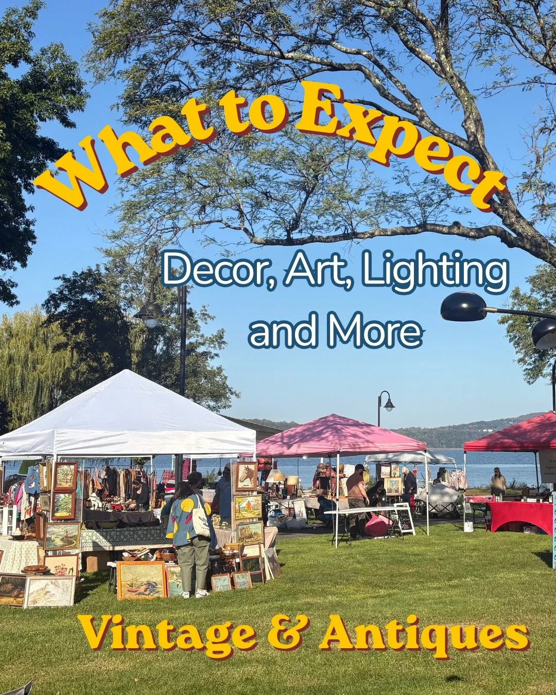 Vintage &amp; Antique Decor, Art, Lighting and More .. finishes touches that make your house a home.

Wickers Creek Market on the beautiful Hudson River &bull; Sunday, April 19 &bull; 10 AM &ndash; 4 PM &bull; Dobbs Ferry Waterfront Park 

45+ Carefu