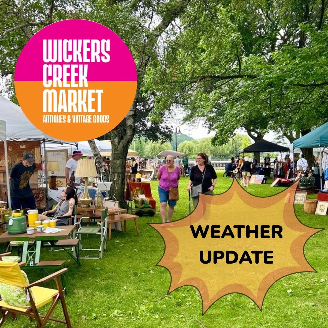⭐️NEW DATE ⭐️
Wickers Creek Market is back with a thoughtfully curated mix of antiques, vintage furniture, fashion, art, and one-of-a-kind finds&mdash;all set along the Hudson River waterfront in Westchester County.

Sunday, April 26 
10 AM &ndash; 4