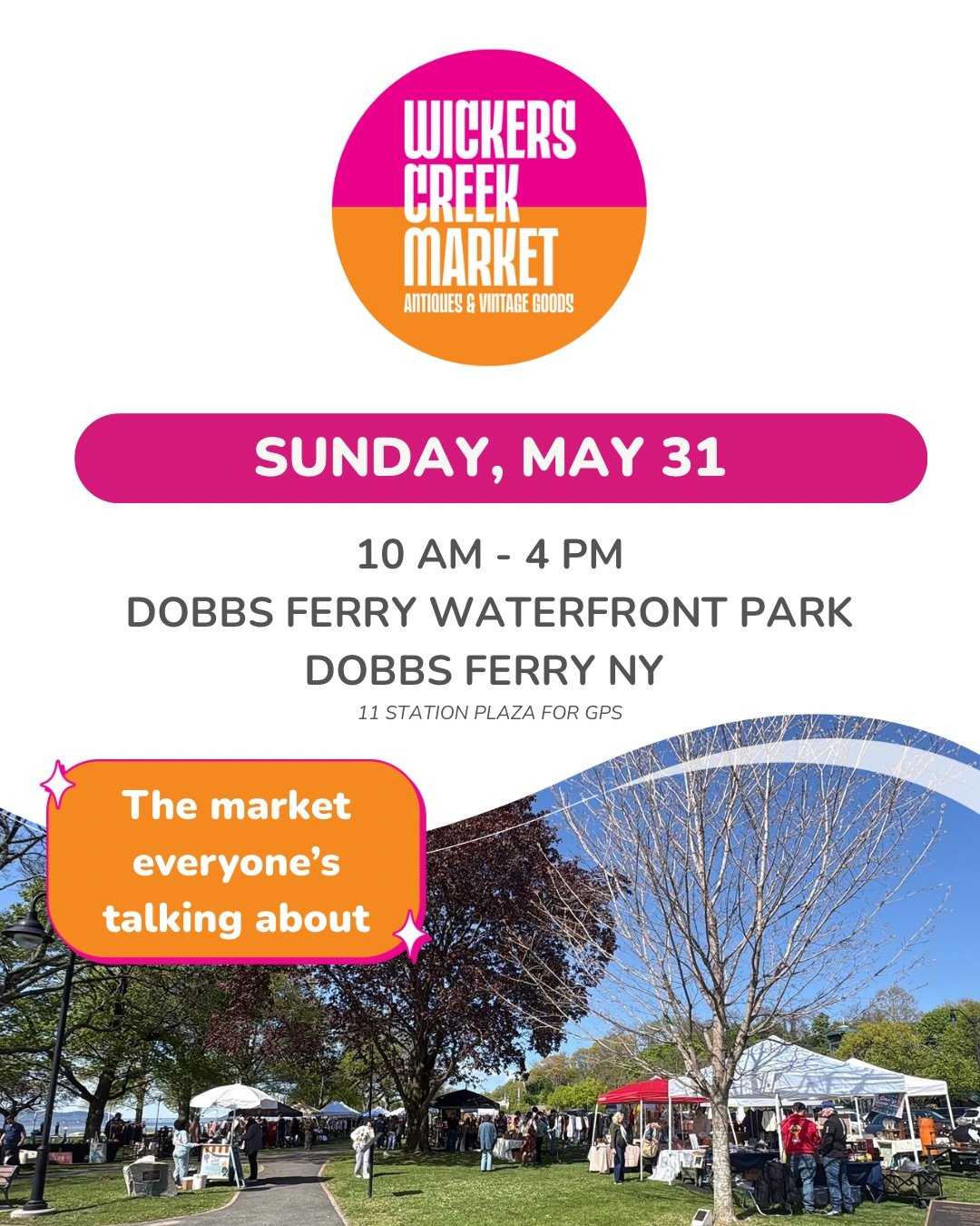 We&rsquo;re calling on passionate vintage sellers who bring great energy, love what they do, and know how to have fun while doing it.

Whether it&rsquo;s the waterfront or the grounds at Lyndhurst, WCM is about more than selling&mdash;it&rsquo;s abou
