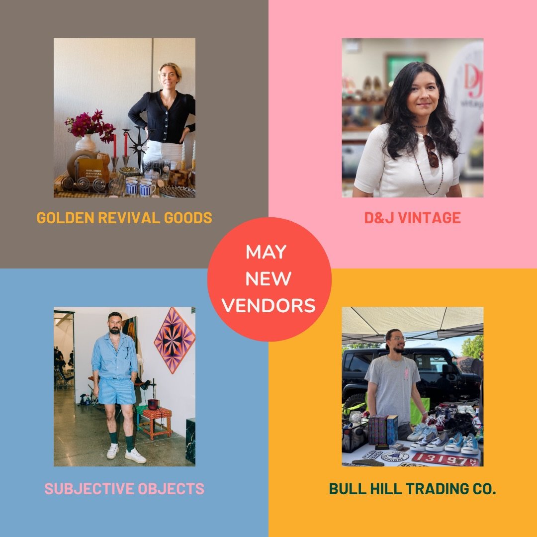 Meet some fresh faces joining us for May 🧡🩷

Wickers Creek Market
Sunday, May 31 &bull; 10&ndash;4
Dobbs Ferry Waterfront Park
(Station Plaza, Dobbs Ferry)

The vintage market everyone&rsquo;s talking about returns for market number two &mdash; pac