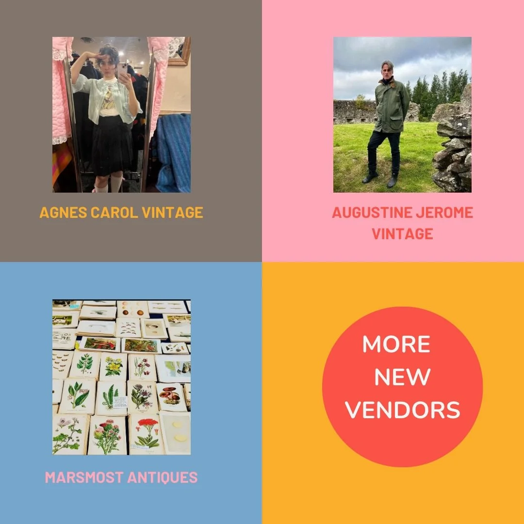 Meet some MORE fresh faces joining us for the May market 🧡🩷

Wickers Creek Market
Sunday, May 31 &bull; 10&ndash;4
Dobbs Ferry Waterfront Park
(Station Plaza, Dobbs Ferry)

The vintage market everyone&rsquo;s talking about returns for market number