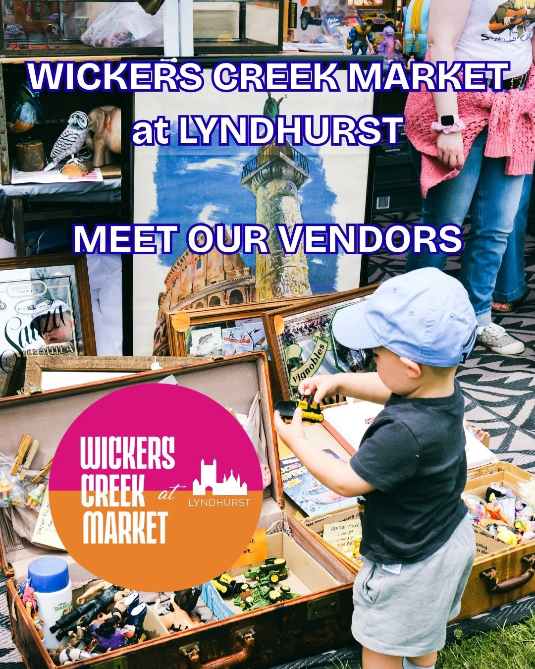 Wickers Creek Market and Lyndhurst Mansion welcomes

@wildclem_vintage 
@2ndroundantiques 
@ladyholiday1973 
@curatedbycedarcreek &amp;
@refindny 

to WCM at Lyndhurst Mansion on
Sunday, July 12 &bull; 9 AM - 2 PM

Come see why WCM is the vintage mar