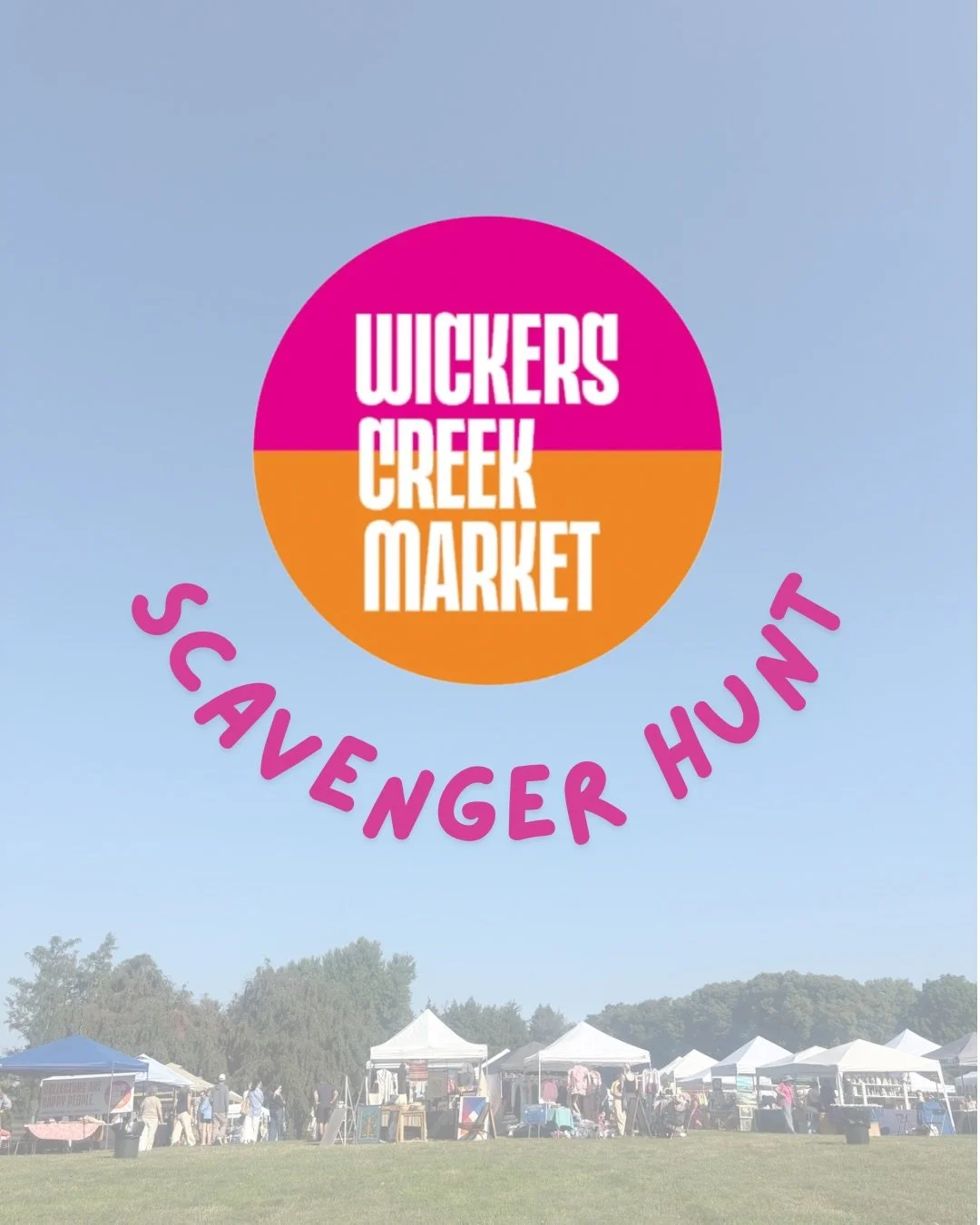LET THE SCAVENGER HUNT BEGIN!

Wickers Creek Market
Sunday, October 18 &bull; 10&ndash;4
Dobbs Ferry Waterfront Park

We&rsquo;re bringing the fun to Instagram and the market!

Play in person: Stop by the WCM tent to pick up your scavenger hunt, then