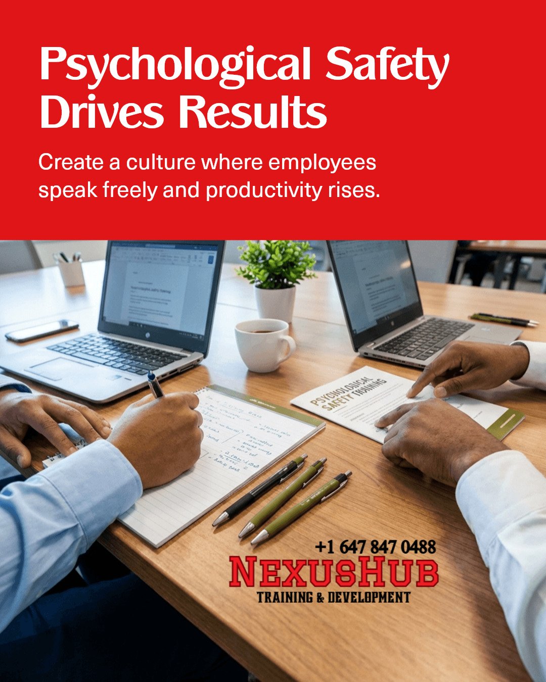 Psychological safety training isn't just a feel-good exercise&mdash;it's a game changer for employee engagement and productivity. When employees feel safe to speak up, create new solutions, and admit mistakes without fear, teams become more connected