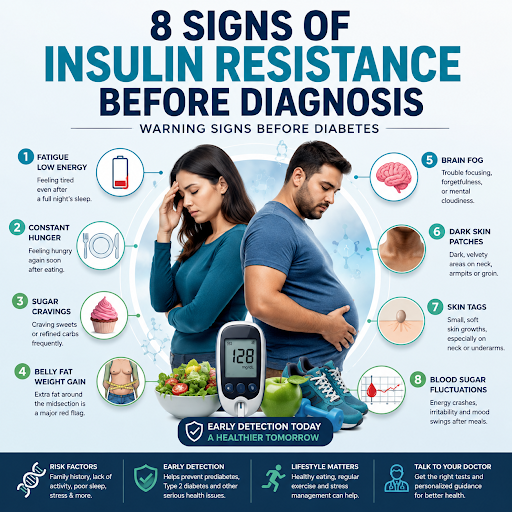 8 Signs You May Have Insulin Resistance Before Diagnosis