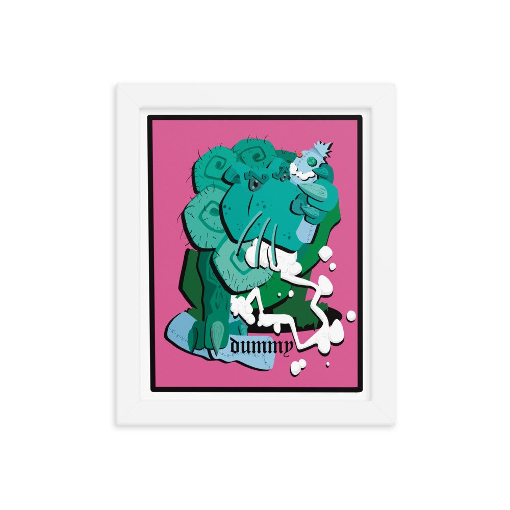 Original art for your wall. Goes well with any plants or furniture.