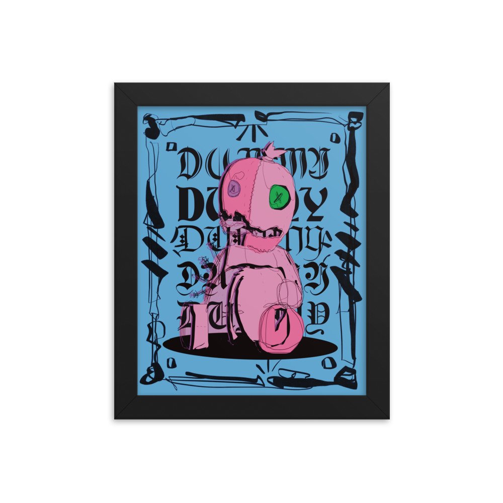 Original art for your wall. Goes well with any plants or furniture.