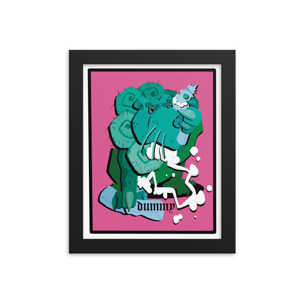 Original art for your wall. Goes well with any plants or furniture.