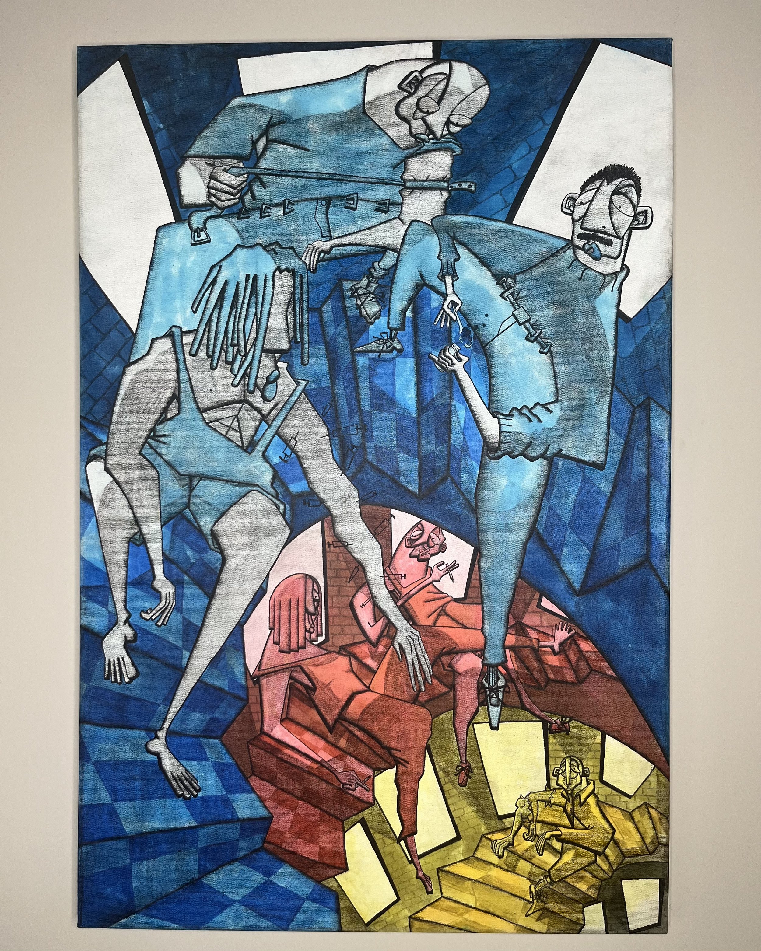 Mixed Media on Canvas
24 x 36 inches