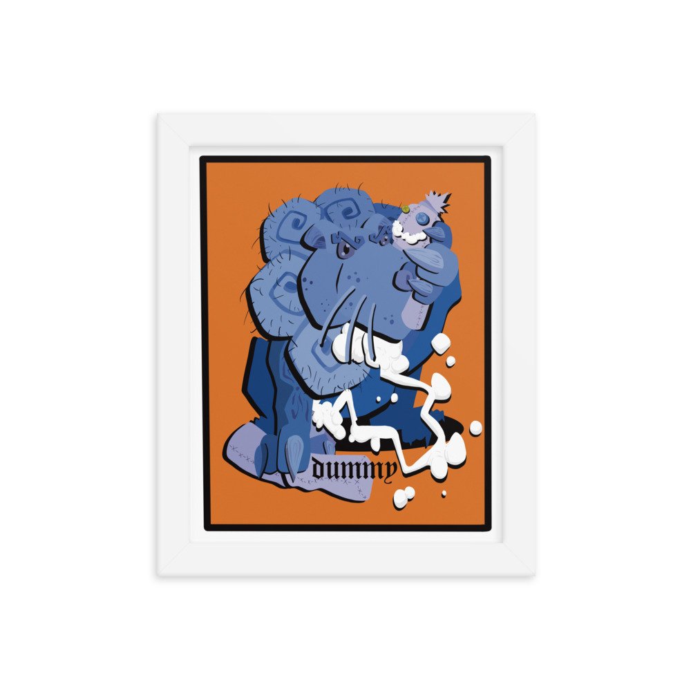 Original art for your wall. Goes well with any plants or furniture.