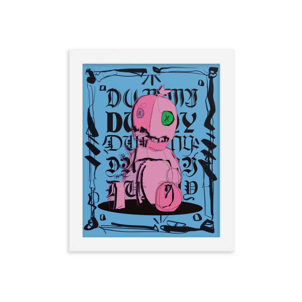 Original art for your wall. Goes well with any plants or furniture.