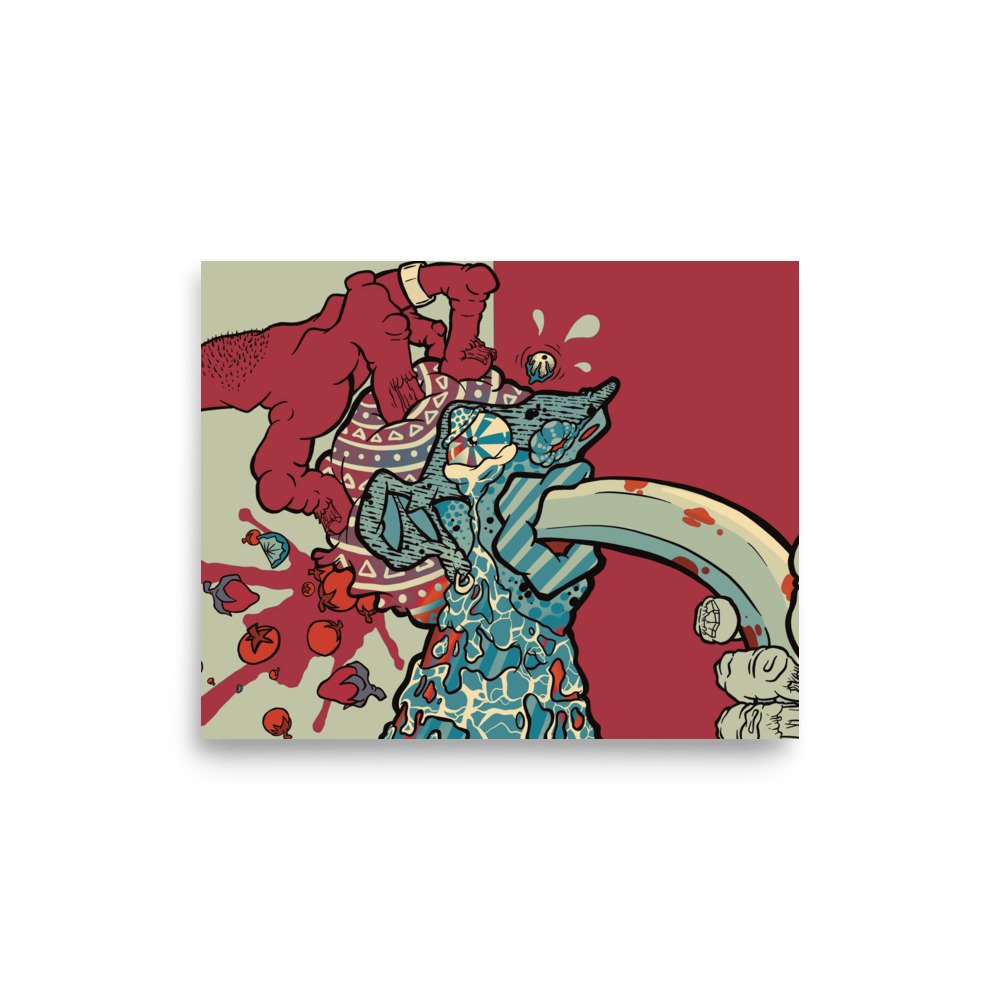 Original art for your wall. Goes well with any plants or furniture.