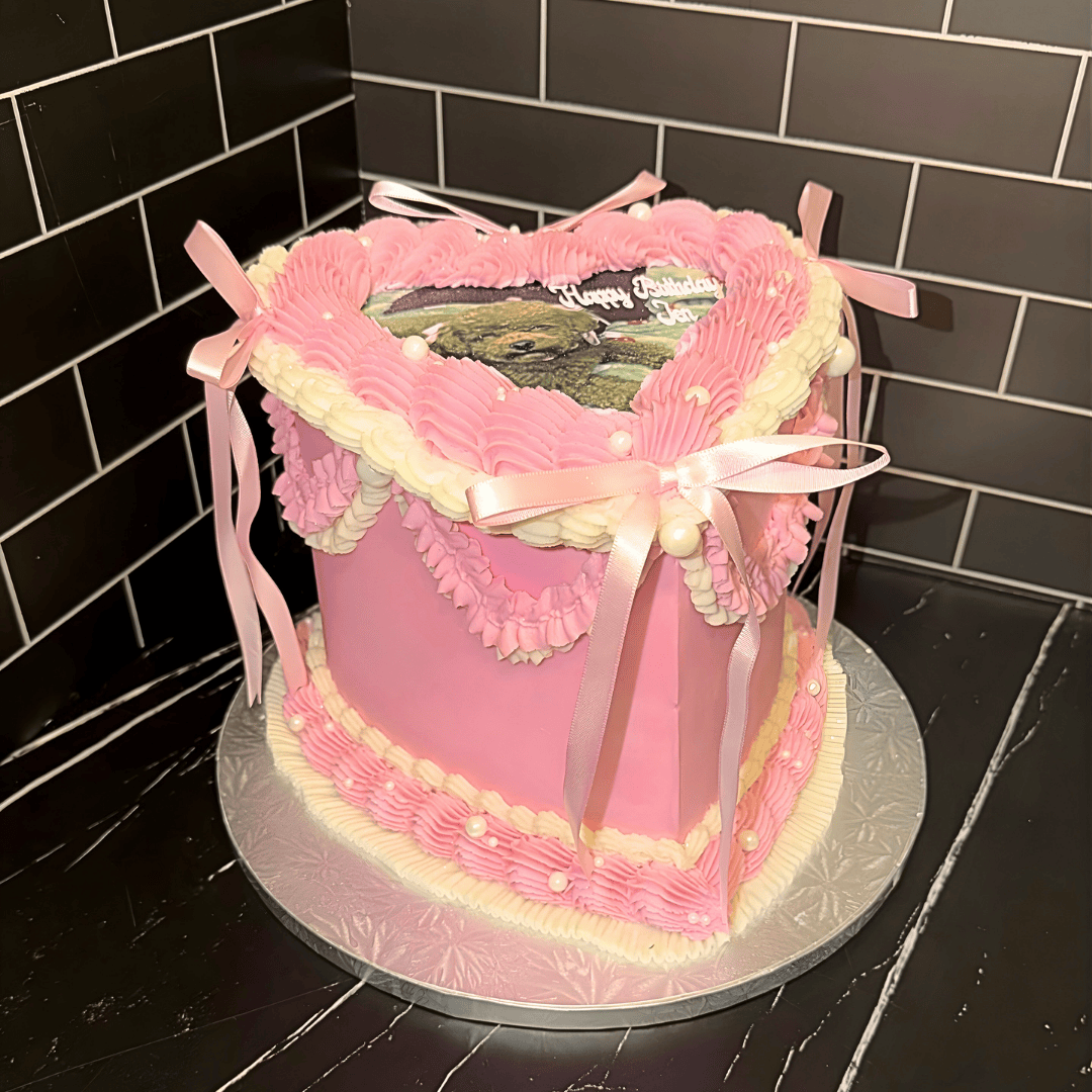 8” 3-LAYER HEART CAKE STARTING AT $175