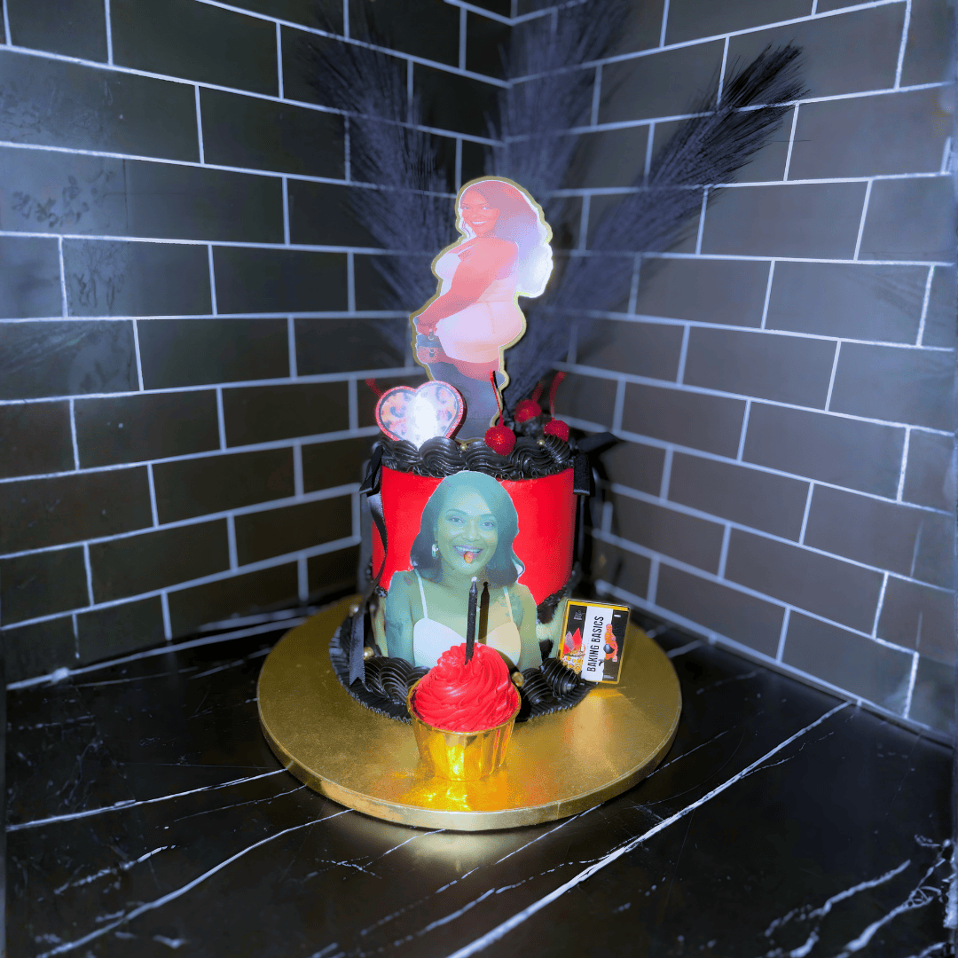 Blow Away Cake Edible Image