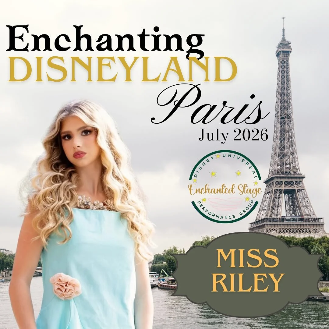 ✨Please join us in giving the BIGGEST congratulations to the one and only Miss Riley!

🎉We&rsquo;re absolutely over the moon to announce that she has been accepted to perform in Disneyland Paris in July 2026! 🇫🇷🏰🎉

✨Riley has been dazzling audie