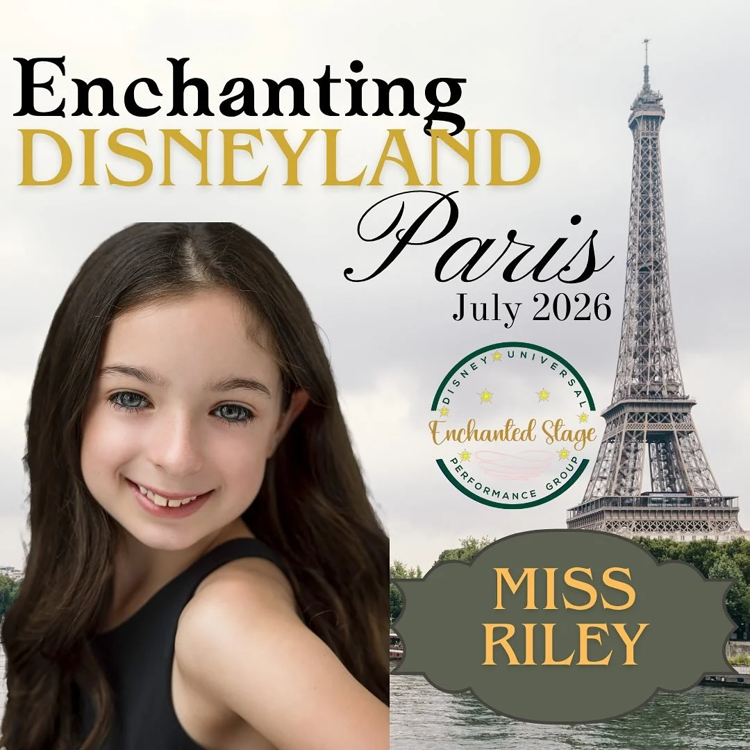 ✨💖 Welcome to the Enchanted Stage Family, Riley! 💖✨

🔔The castle bells are ringing, and we are absolutely thrilled to welcome the wonderfully talented Riley to our family!

✨Just like Cinderella followed her dreams straight to the ball, Riley is r