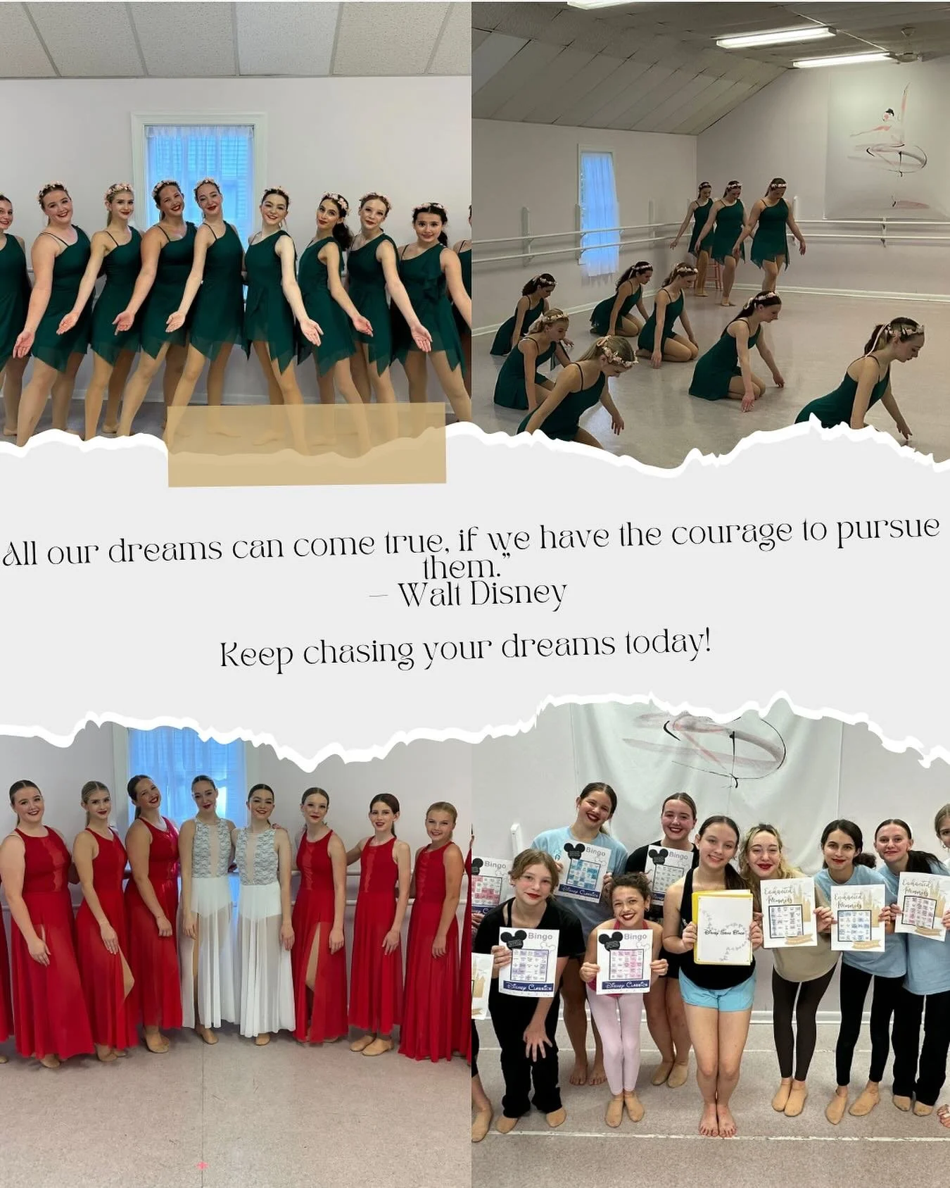 ✨ Happy Wednesday! ✨
&ldquo;All our dreams can come true, if we have the courage to pursue them.&rdquo;
&mdash; Walt Disney

🥰Keep chasing your dreams today! You have the courage and the magic within you to make things happen. 🪄