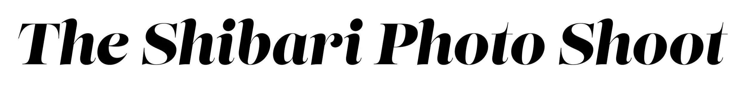 The Shibari Photo Shoot