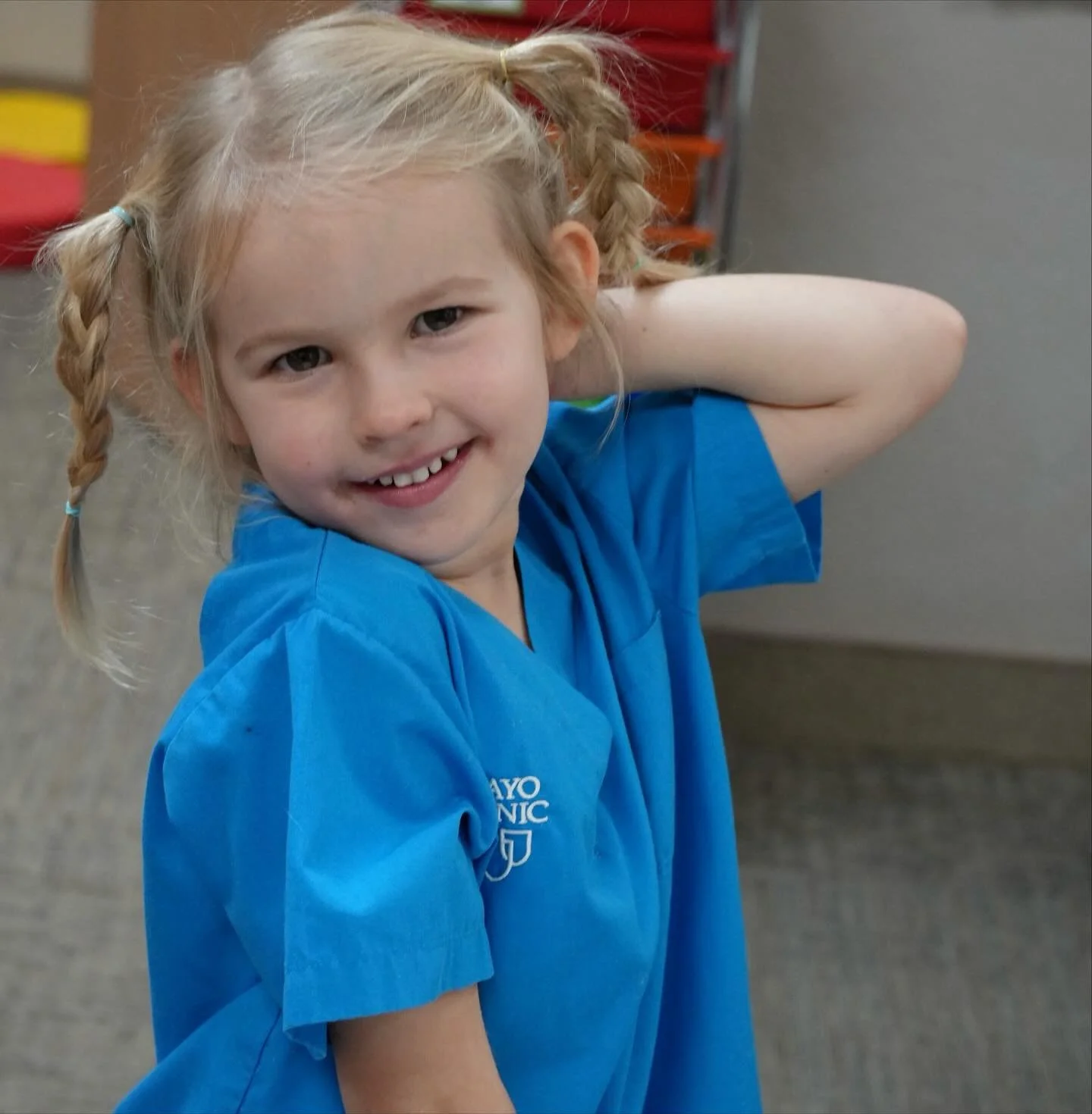 Ours 4s &amp; 5s classes (students &amp; teachers alike!) had a great time dressing up for career day- we had lots of future medical providers, construction workers, moms, athletes, teachers, and other roles around this week!