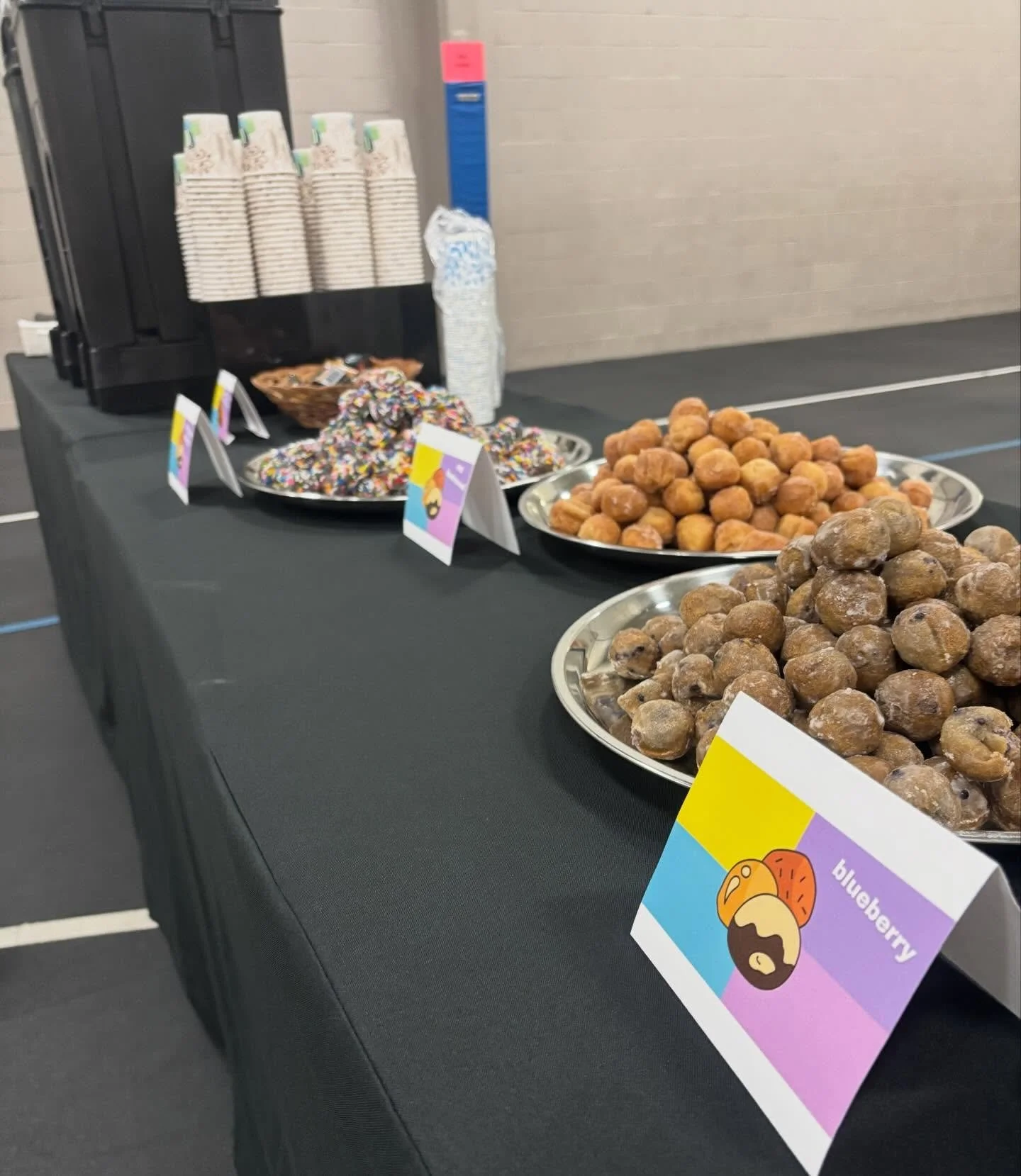 It&rsquo;s Coffee &amp; Donut day here at KK! Join us in the gym until 8:30am or stay and visit longer in The Coffee Shop while we all enjoy time together, tasty drinks, and treats!