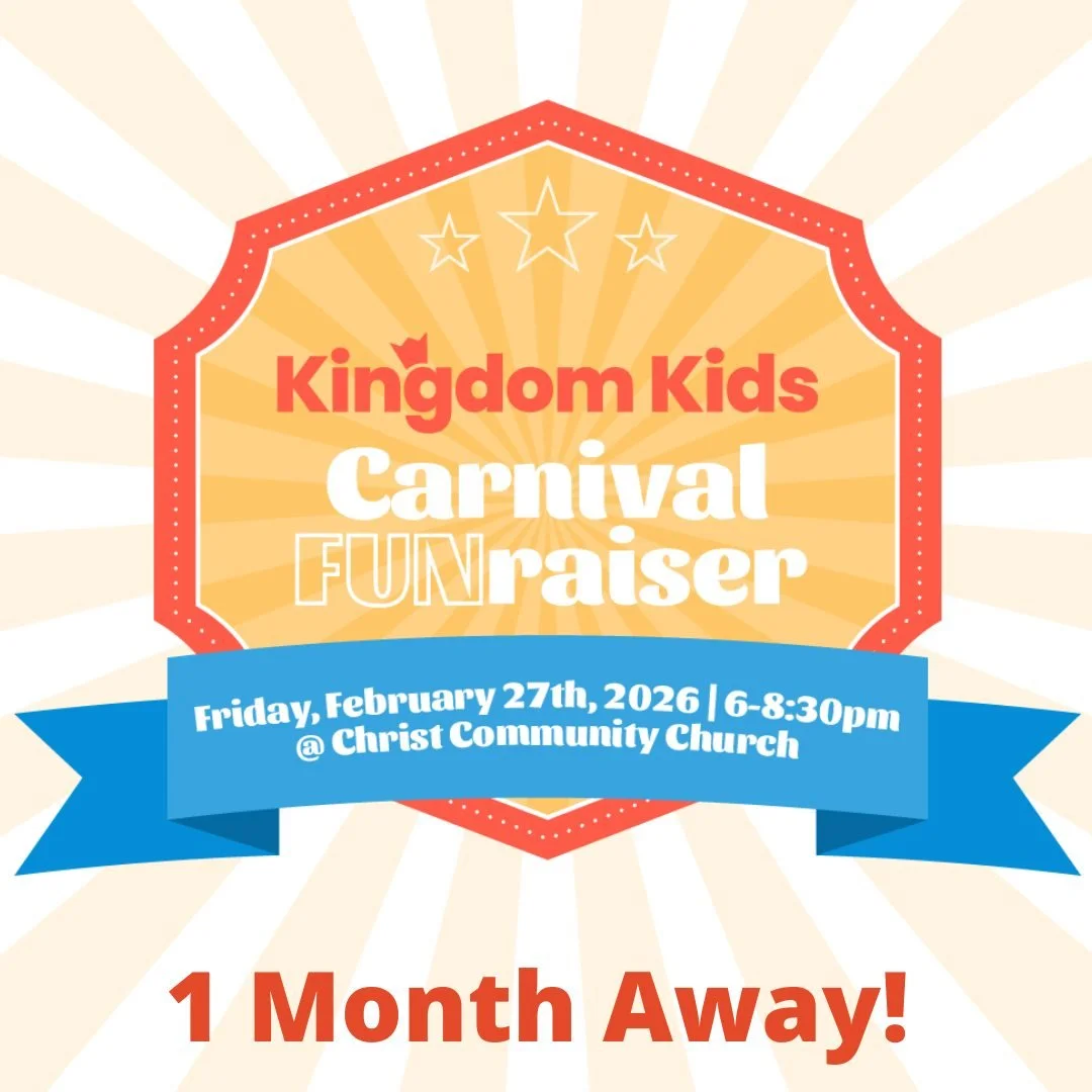 If you haven't already saved the date- our annual Carnival FUNraiser is just ONE MONTH AWAY! We're still looking for station sponsors; if your business or organization is able to partner with us, please contact us for sponsor opportunities.